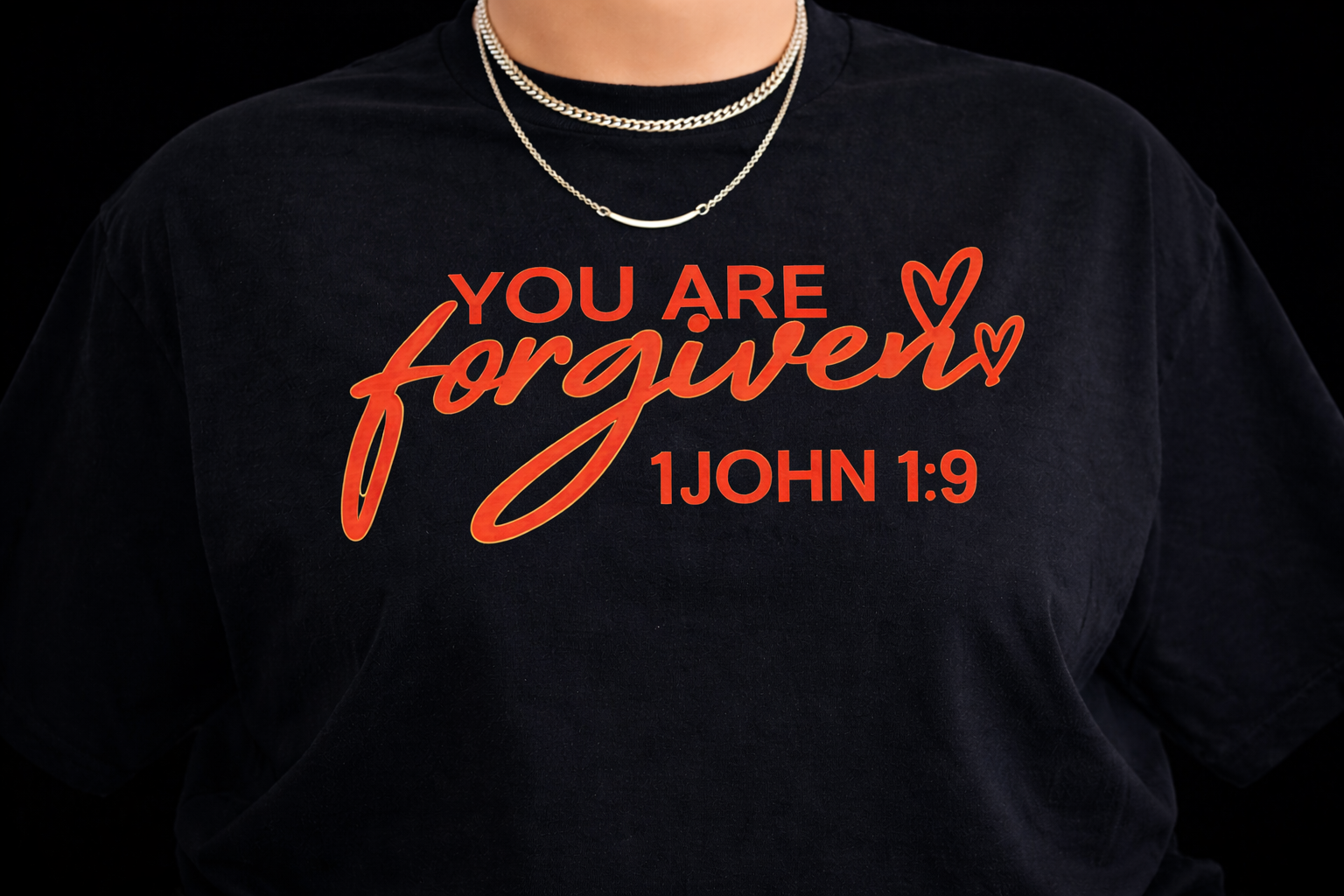'You Are Forgiven' Inspirational Tee