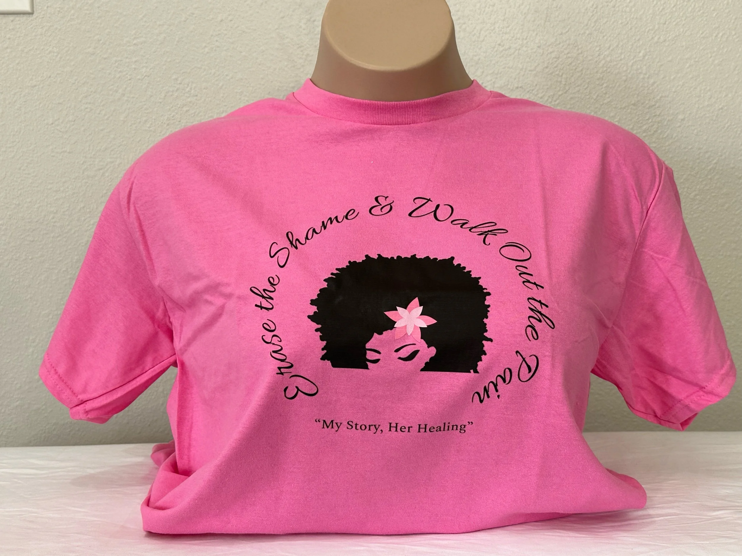 'Erase the Shame & Walk Out the Pain' MSHH T-Shirt