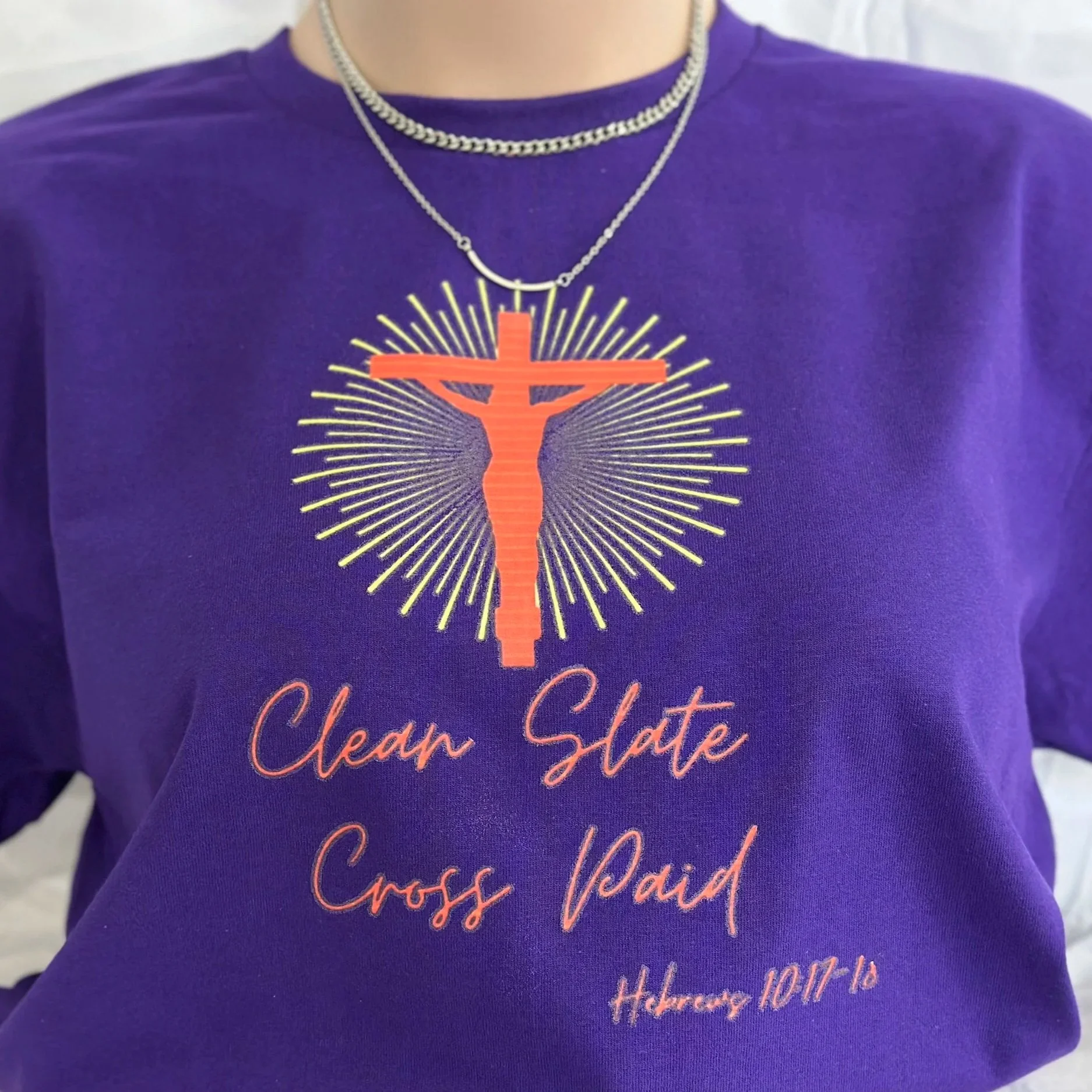 'Clean Slate, Cross Paid' Graphic Tee