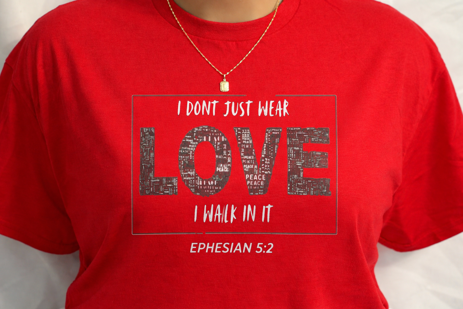 ‘Walk in Love’ Scripture T-Shirt