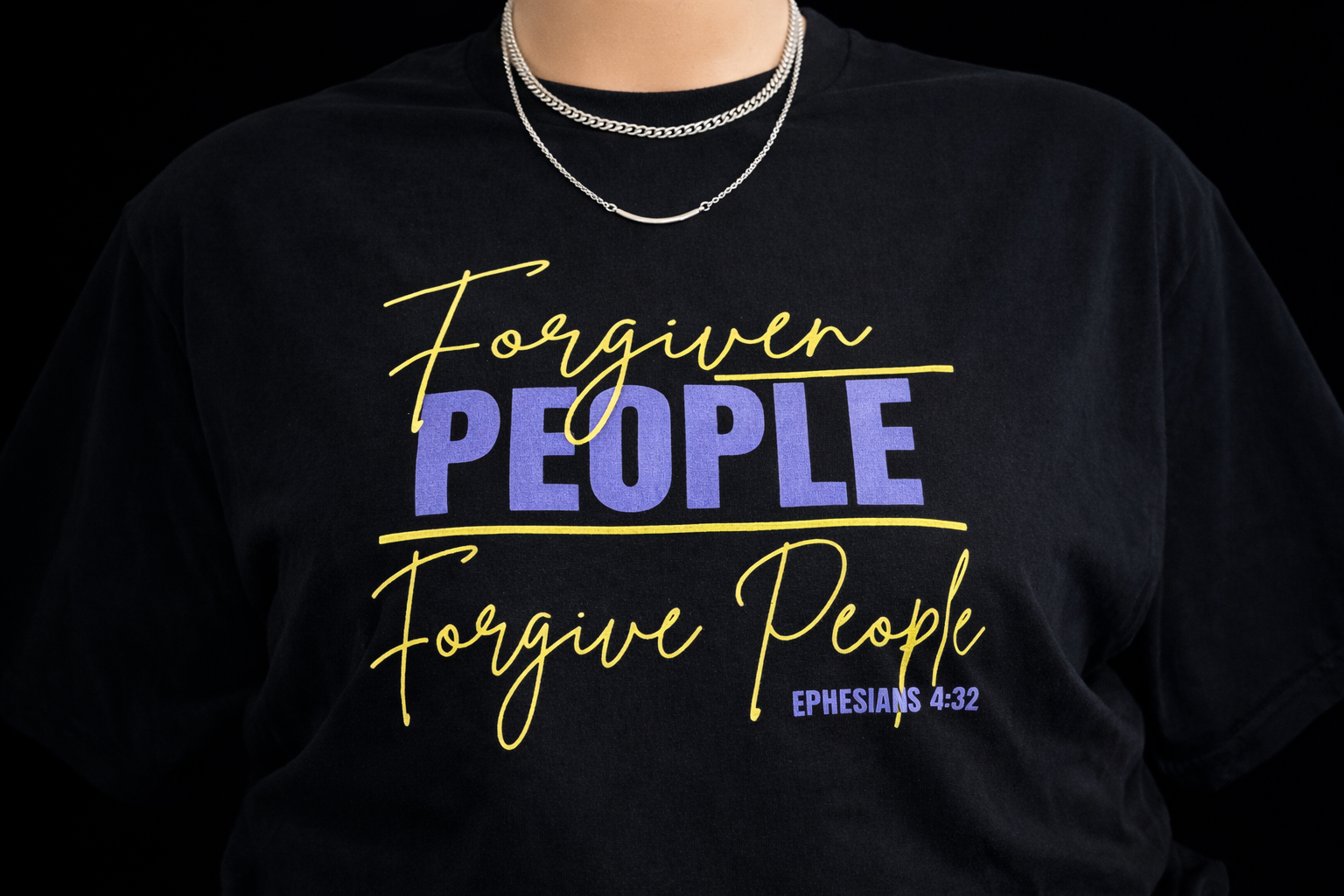 "Forgiven People, Forgive People" Inspirational Tee