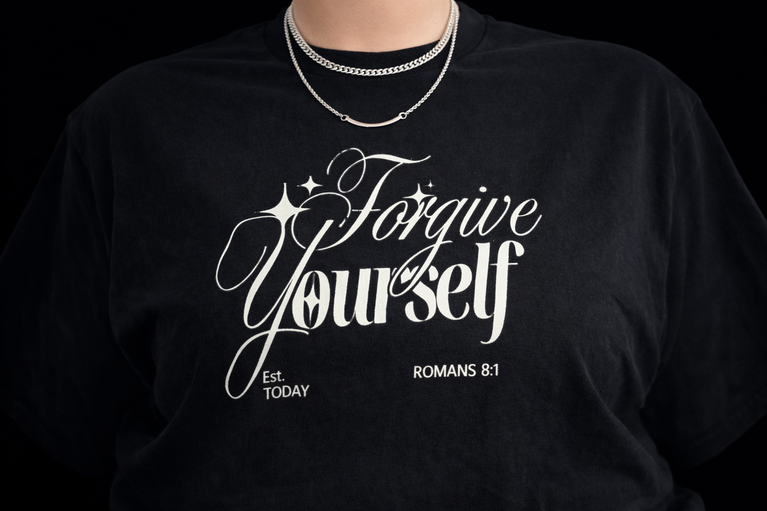 'Forgive Yourself' Inspirational Tee