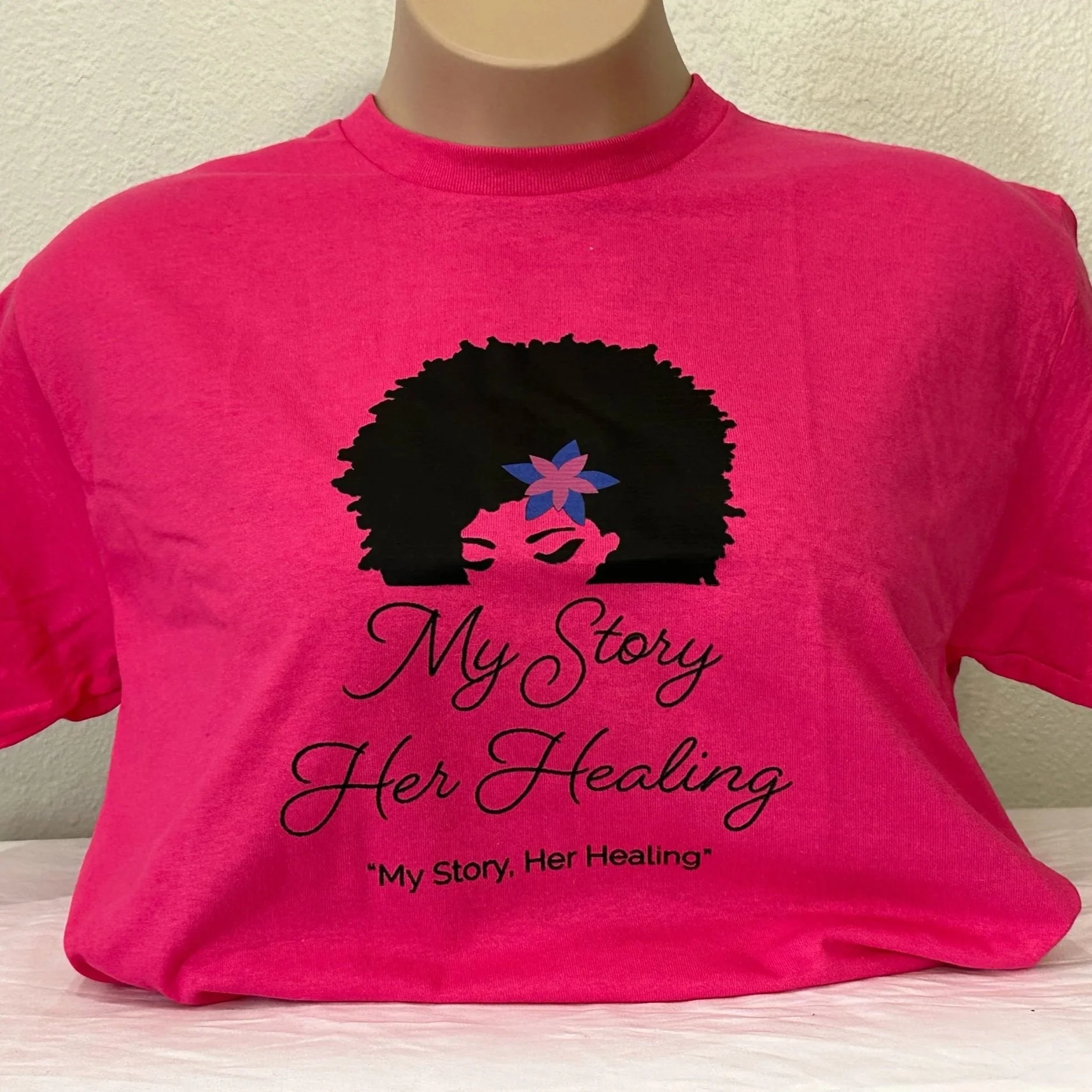 My Story Her Healing Ministry T-Shirt
