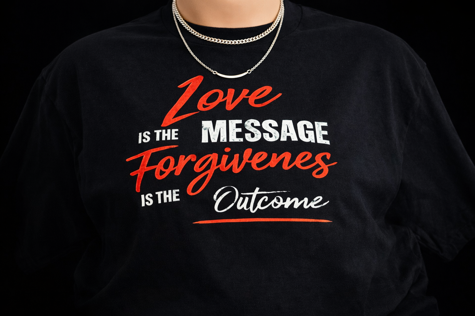 'Love is the Message' Inspirational T-Shirt