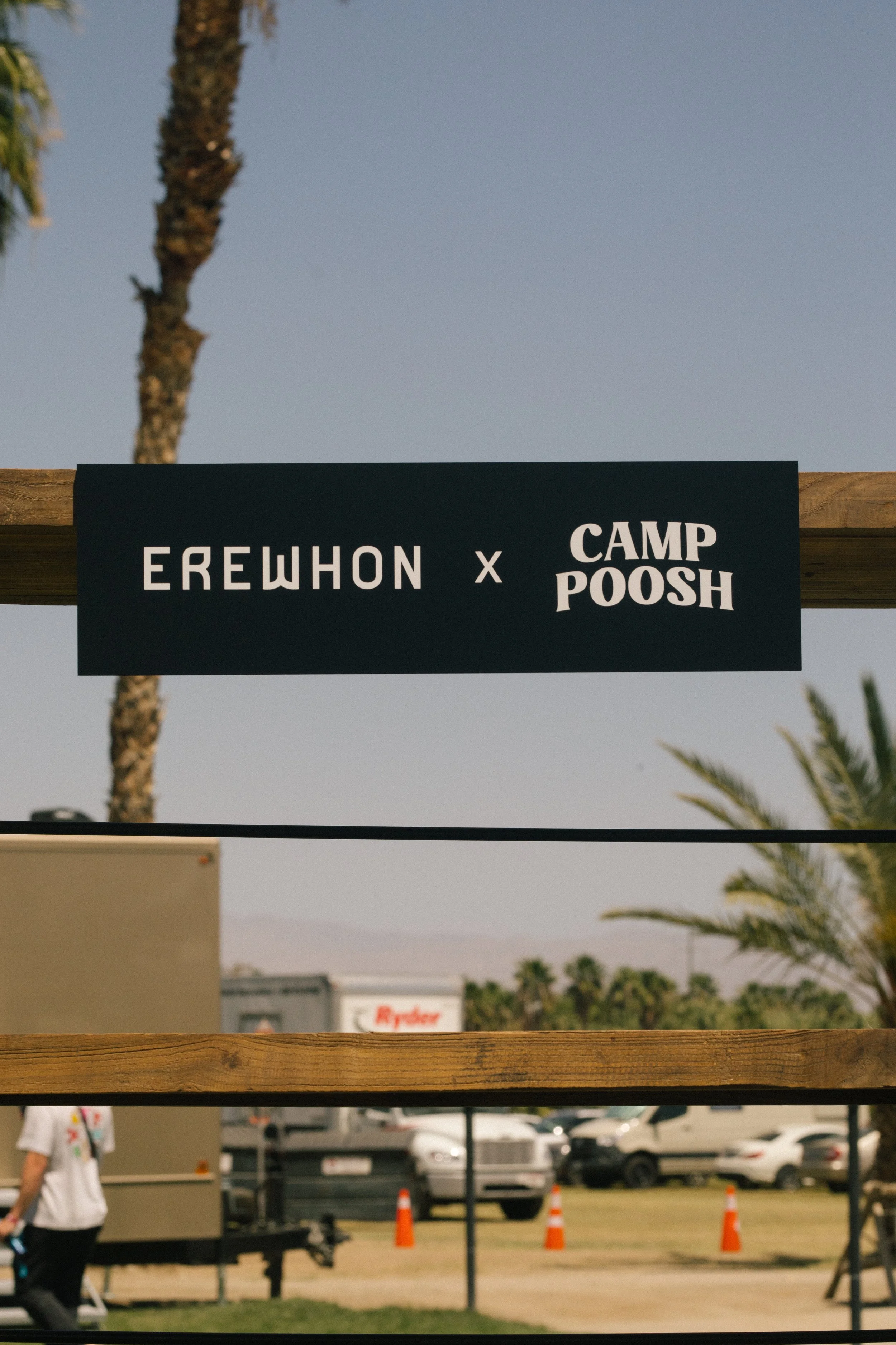 Erewhon x Camp Poosh at Coachella