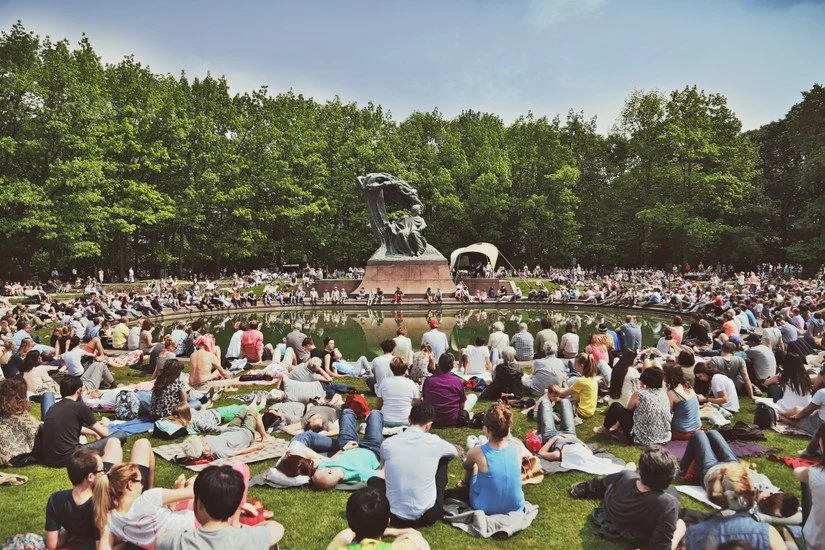 Fryderyk Chopin Monument & Free Outdoor Concert
