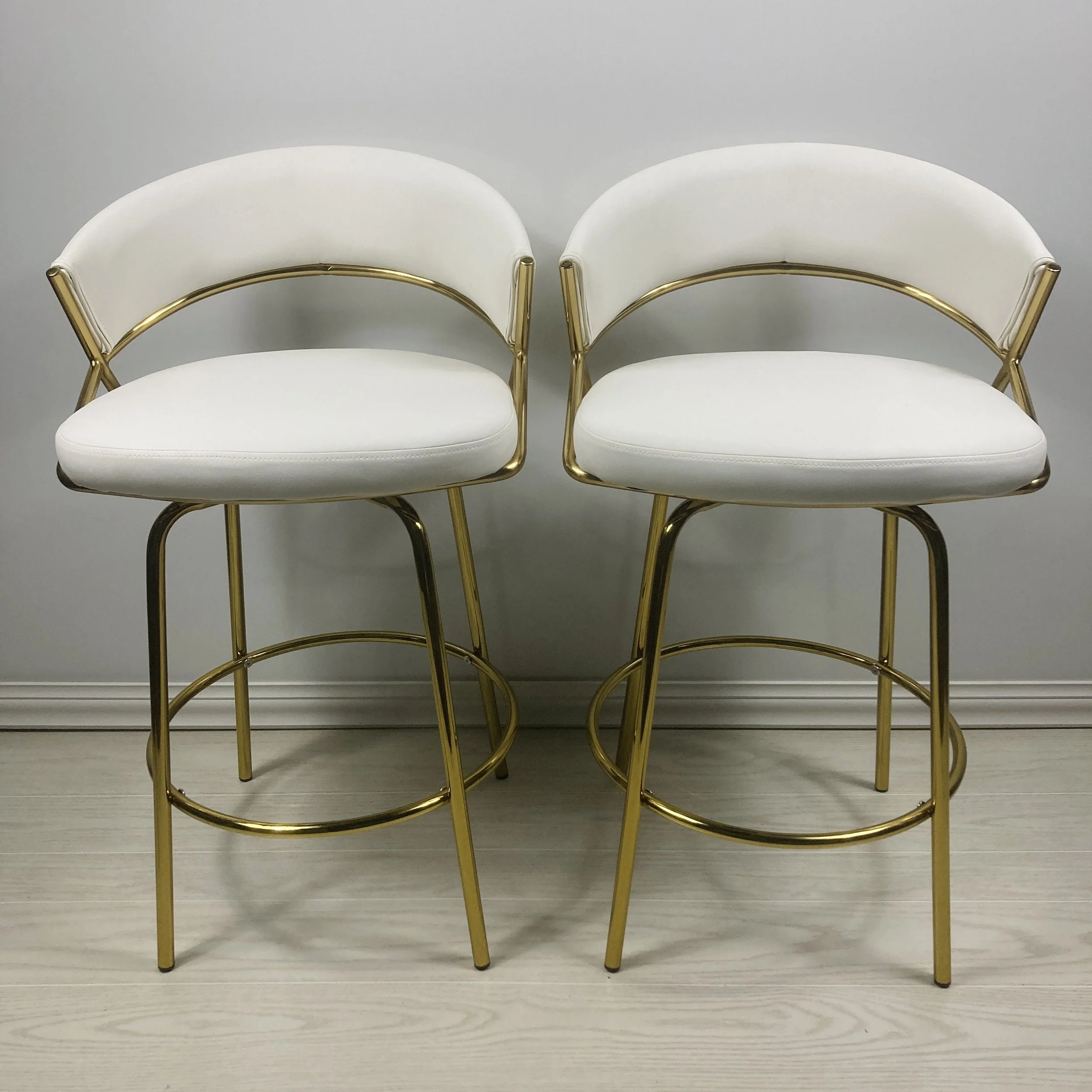 Faux Leather Stools
