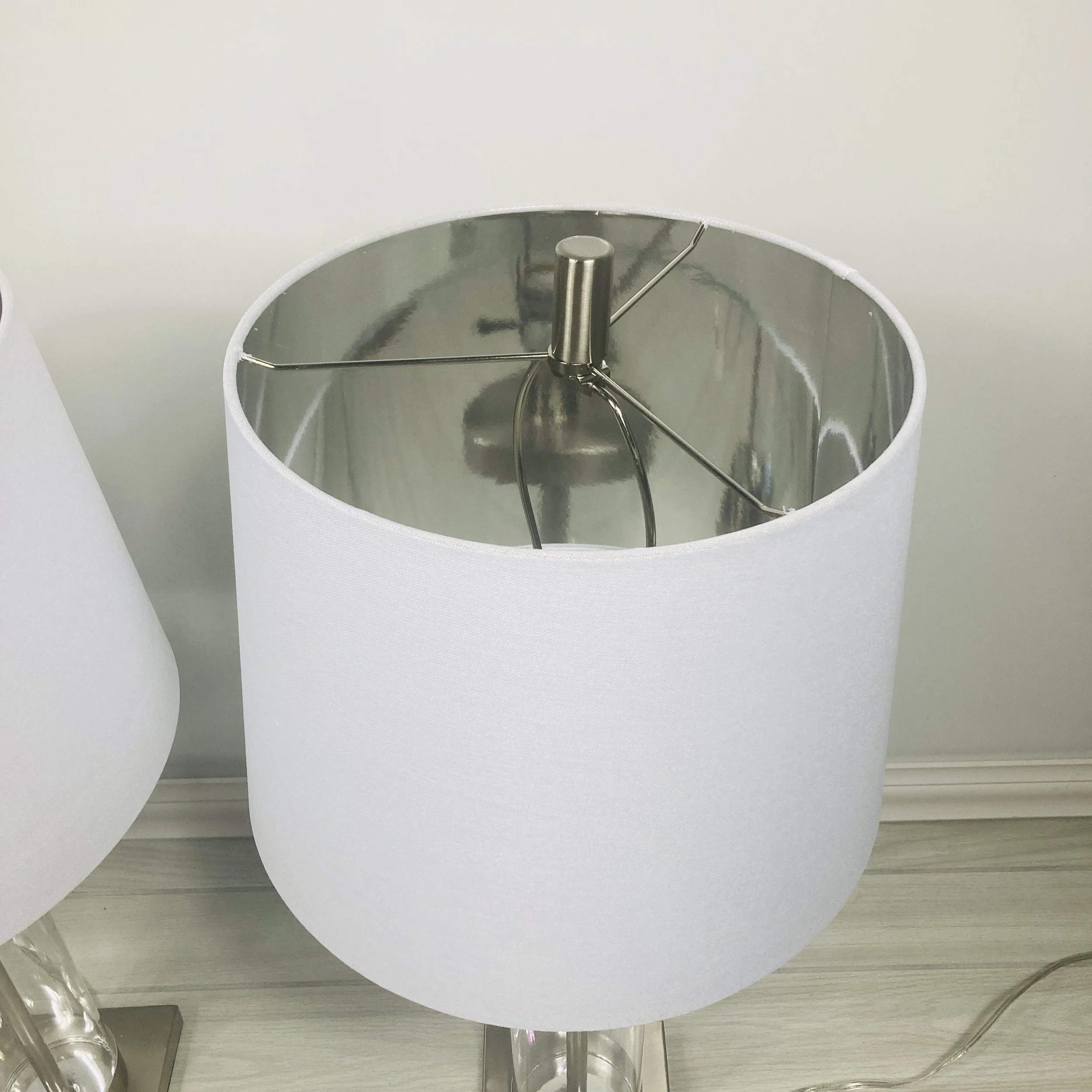 GLACIER-TABLE-LAMPS-SET-OF-2-CLEAR-GLASS-AND-WHITE-SHADES-SHADE-CLOSER.JPG