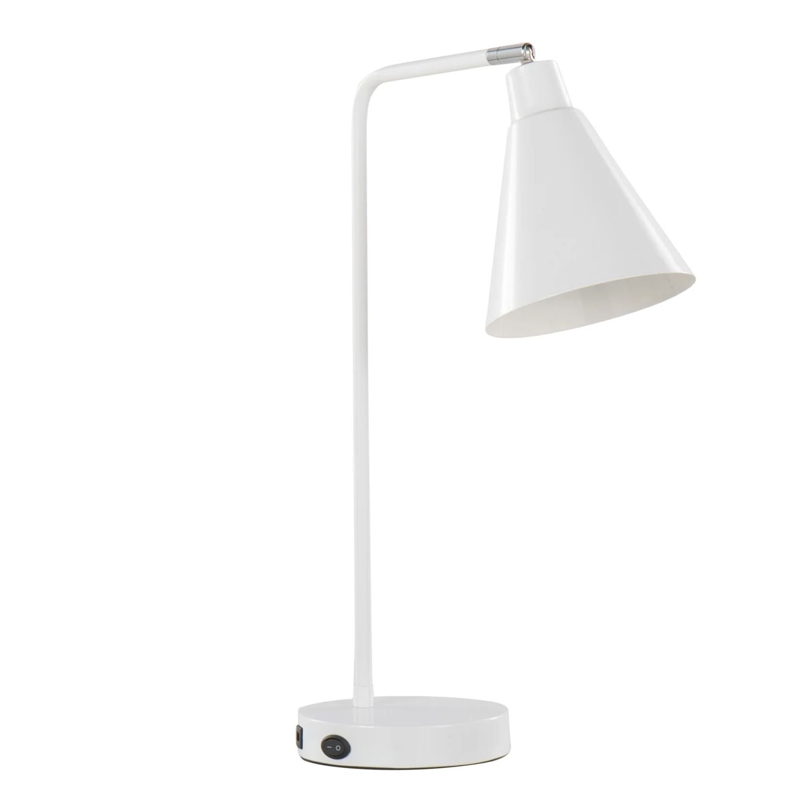 White Chrome Lamp
