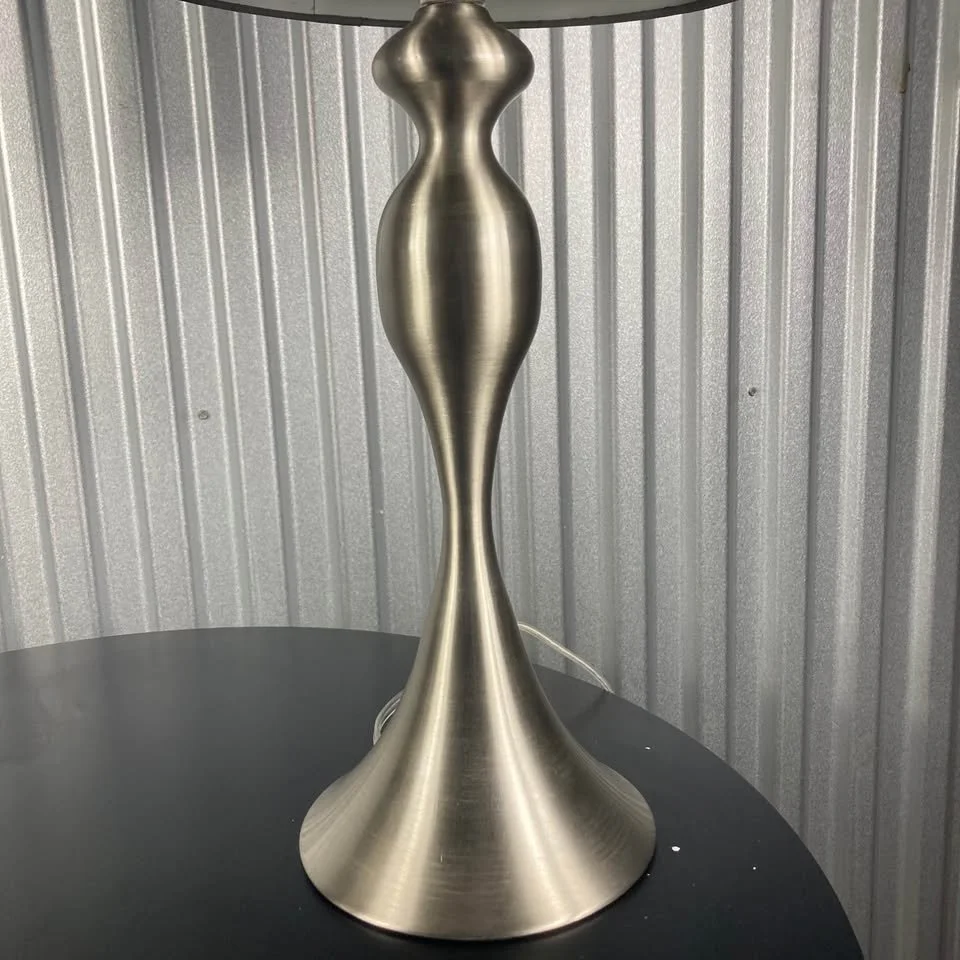 LumiSource modern accent table lamps with taupe shades