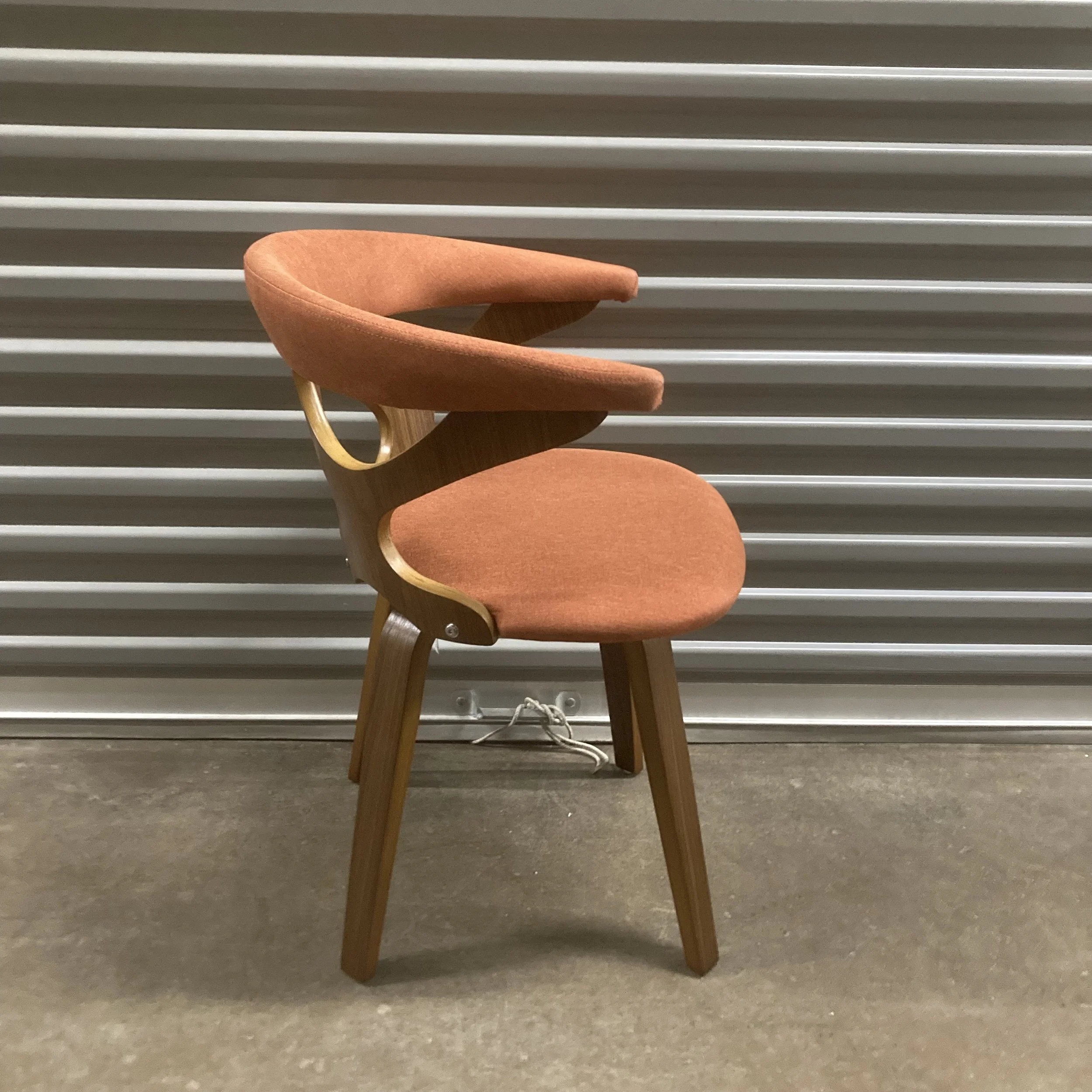 Orange Fabric Chair