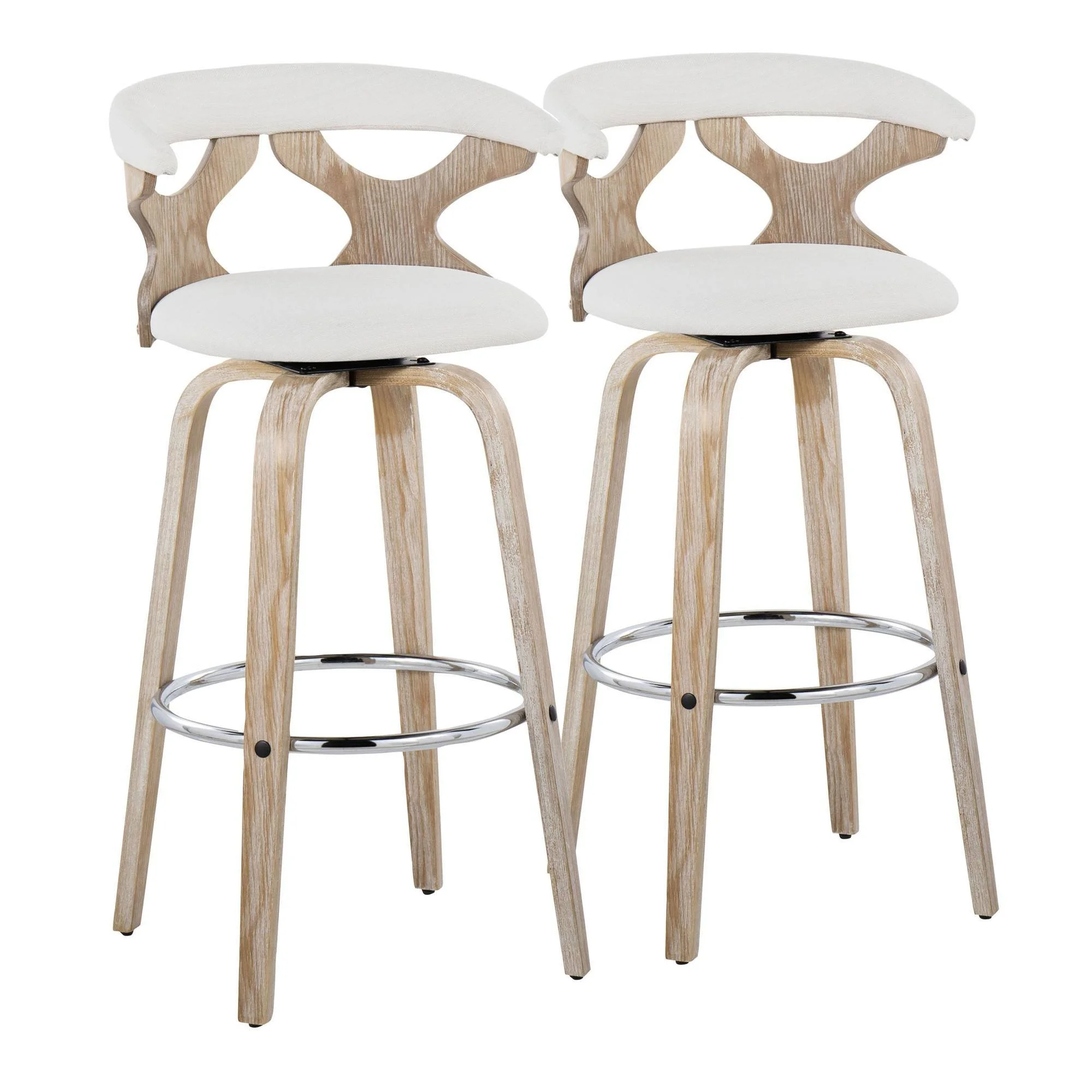 Gardenia Fixed-Height Barstool (Set of 2)