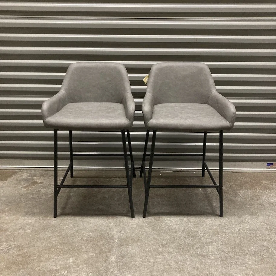 Counter Height Stool Light Gray