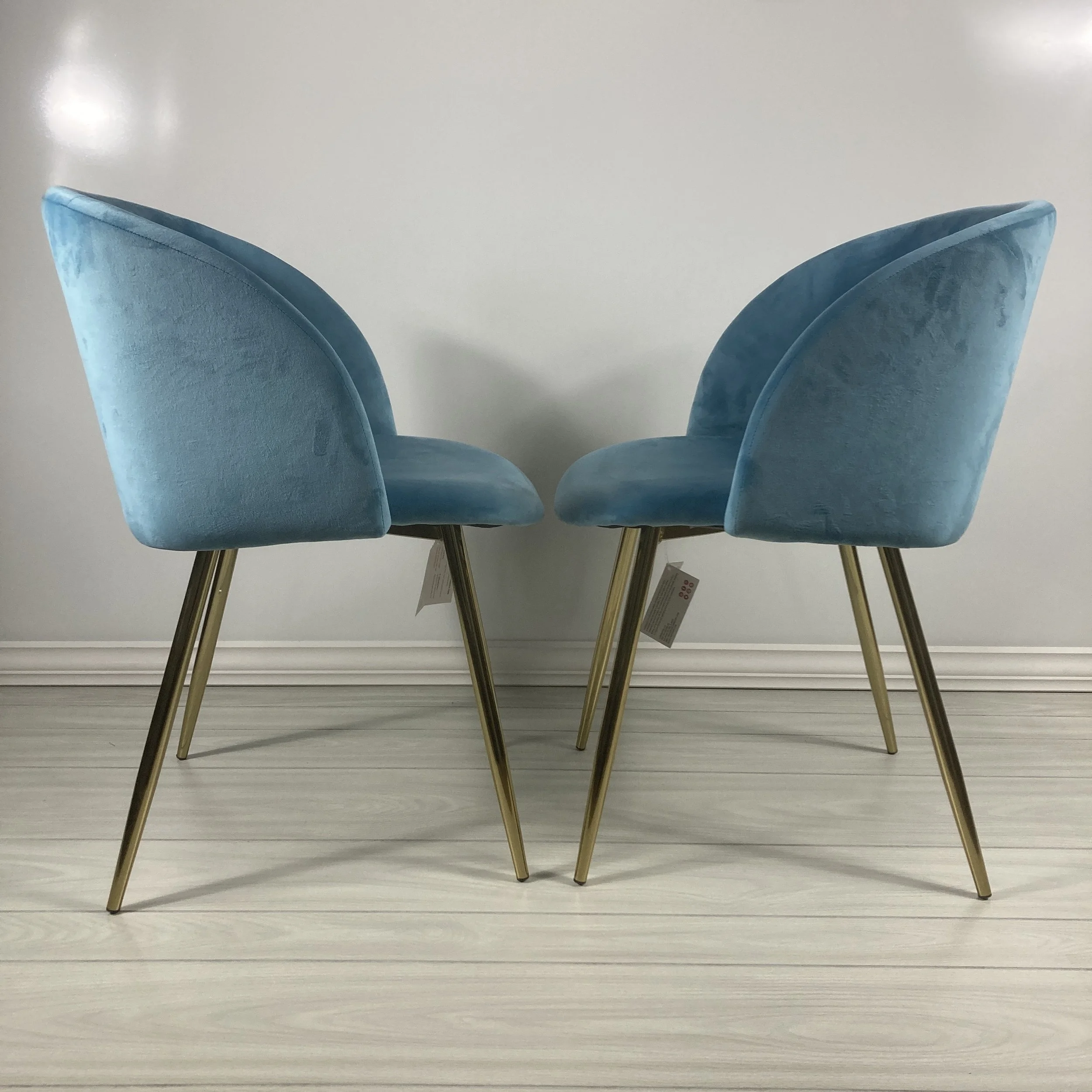 Blue Velvet Chairs