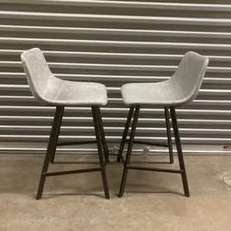 Black Frame Stools
