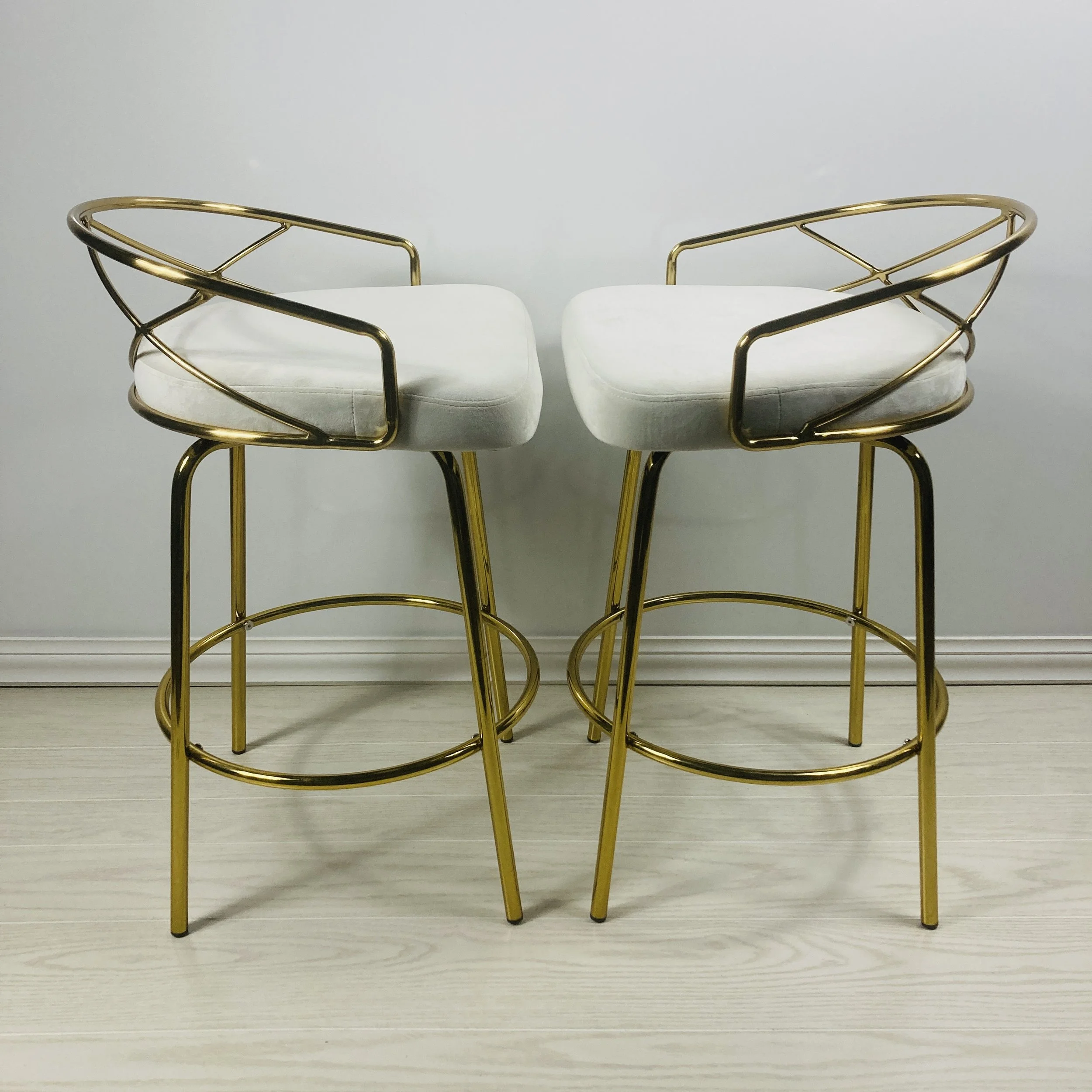Gold Metal Barstools