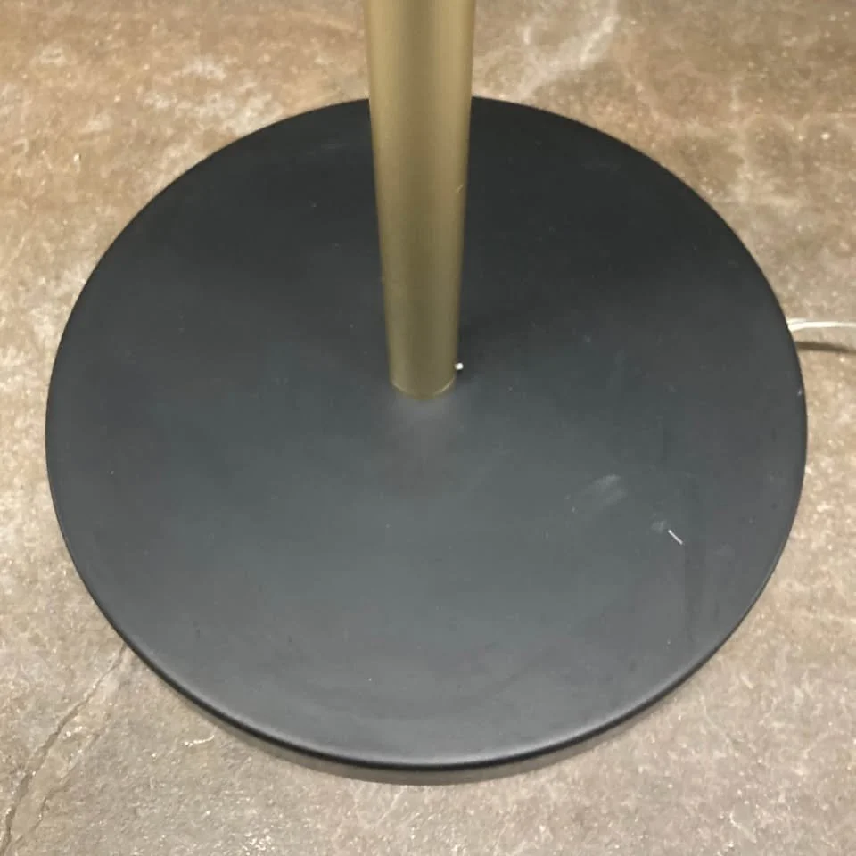 Contemporary Floor Lamp Black And Gold