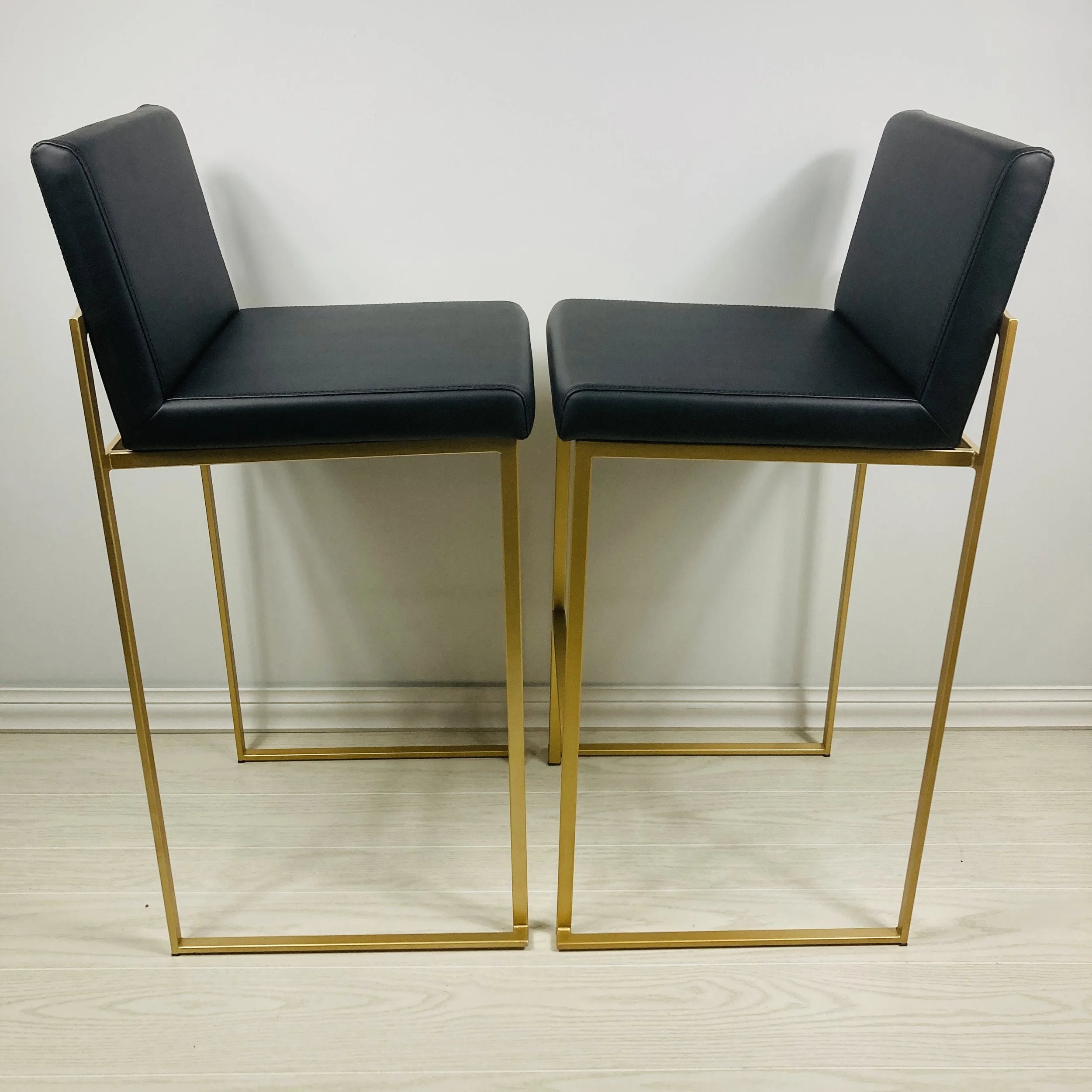 FUJI-HIGH-BACK-BLACK-PU-GOLD-BASE-SET-OF-2-SIDE-VIEW.JPG