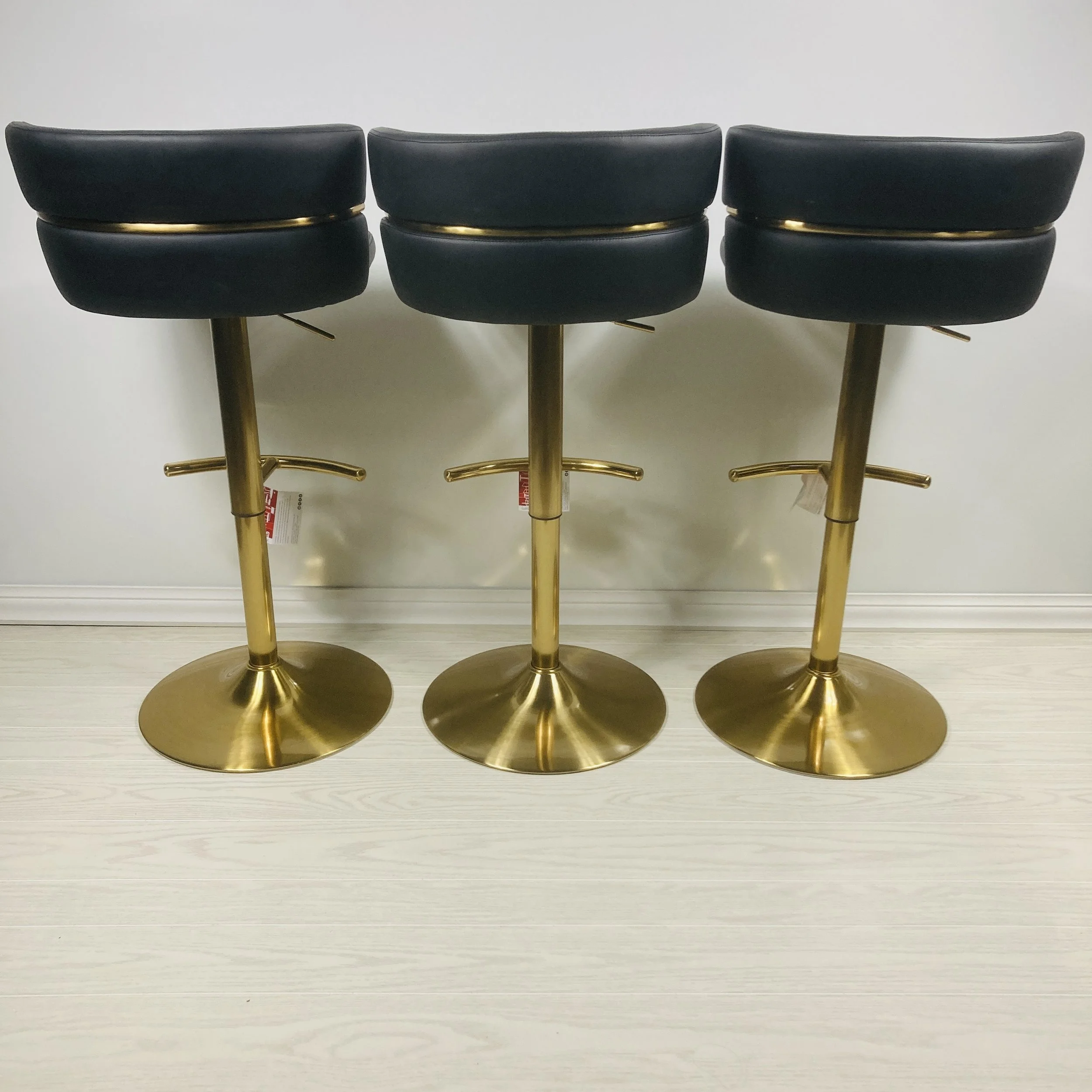 Gold Metal Stools