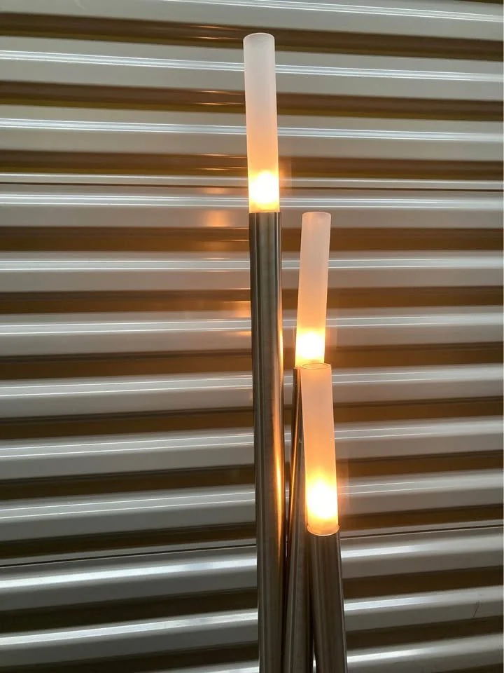 Metallic Standing Lamp For Living Room