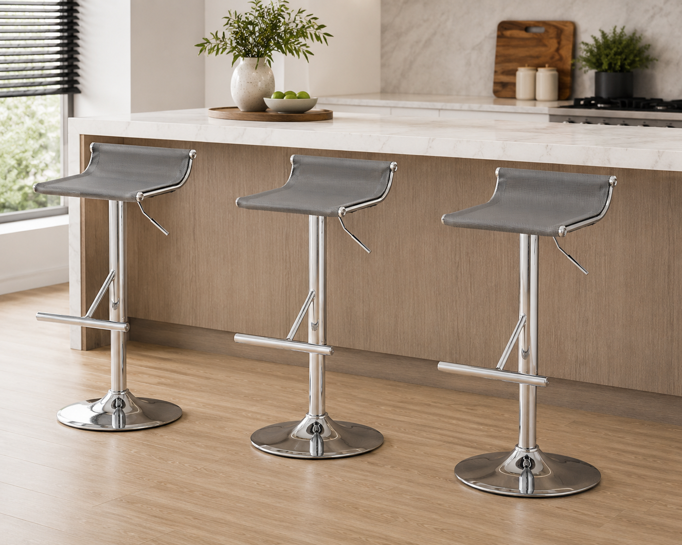 Chrome Barstool Frames