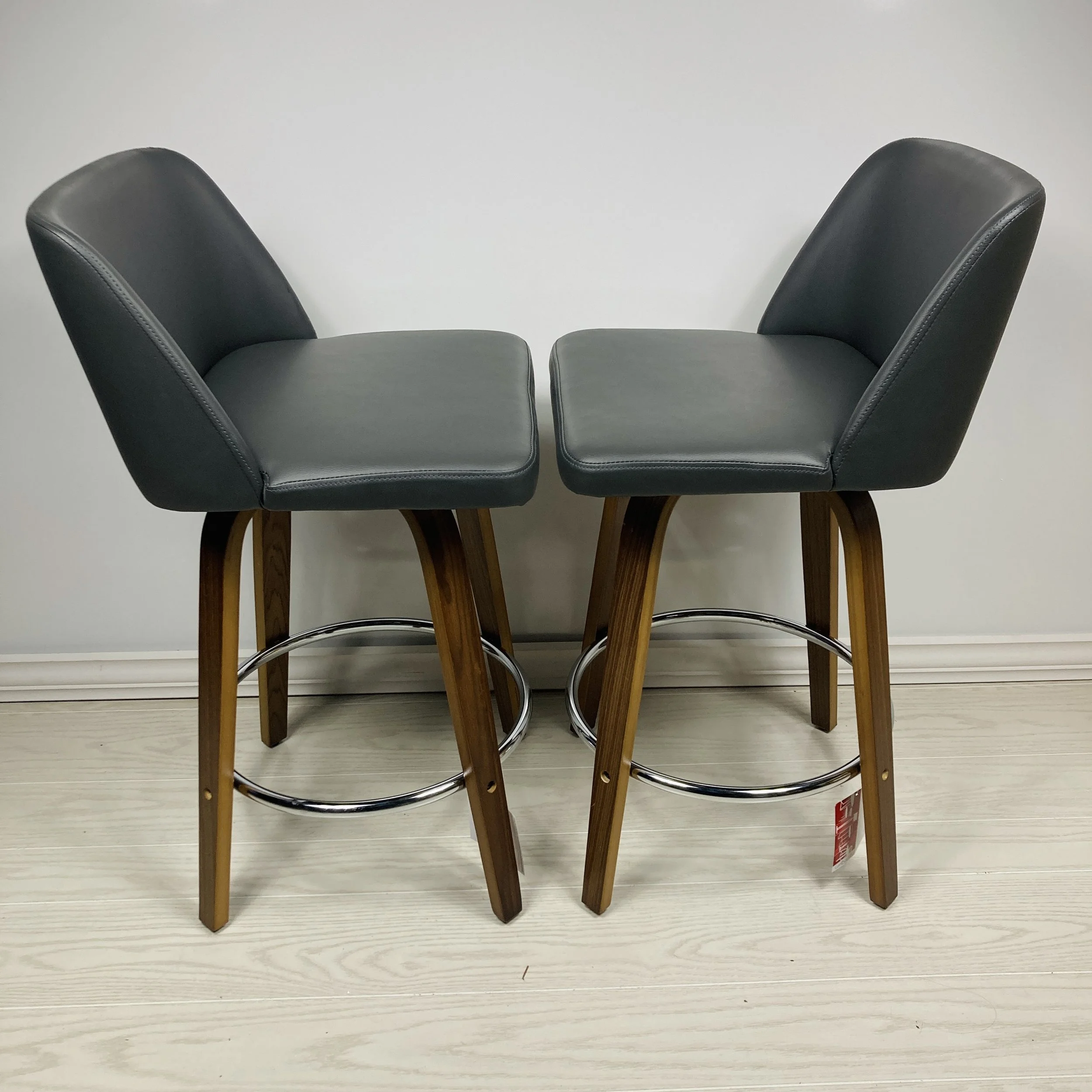 toriano-bar-counter-stool-mid-century-modern-24-25-26-inch-grey-faux-leather-walnut-wood-chrome-footrest-side-view.JPG