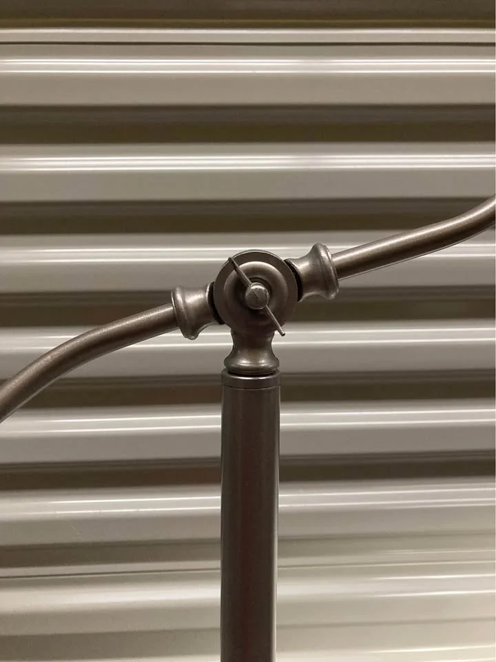 Grey Metal Dome Lamp For Living Room