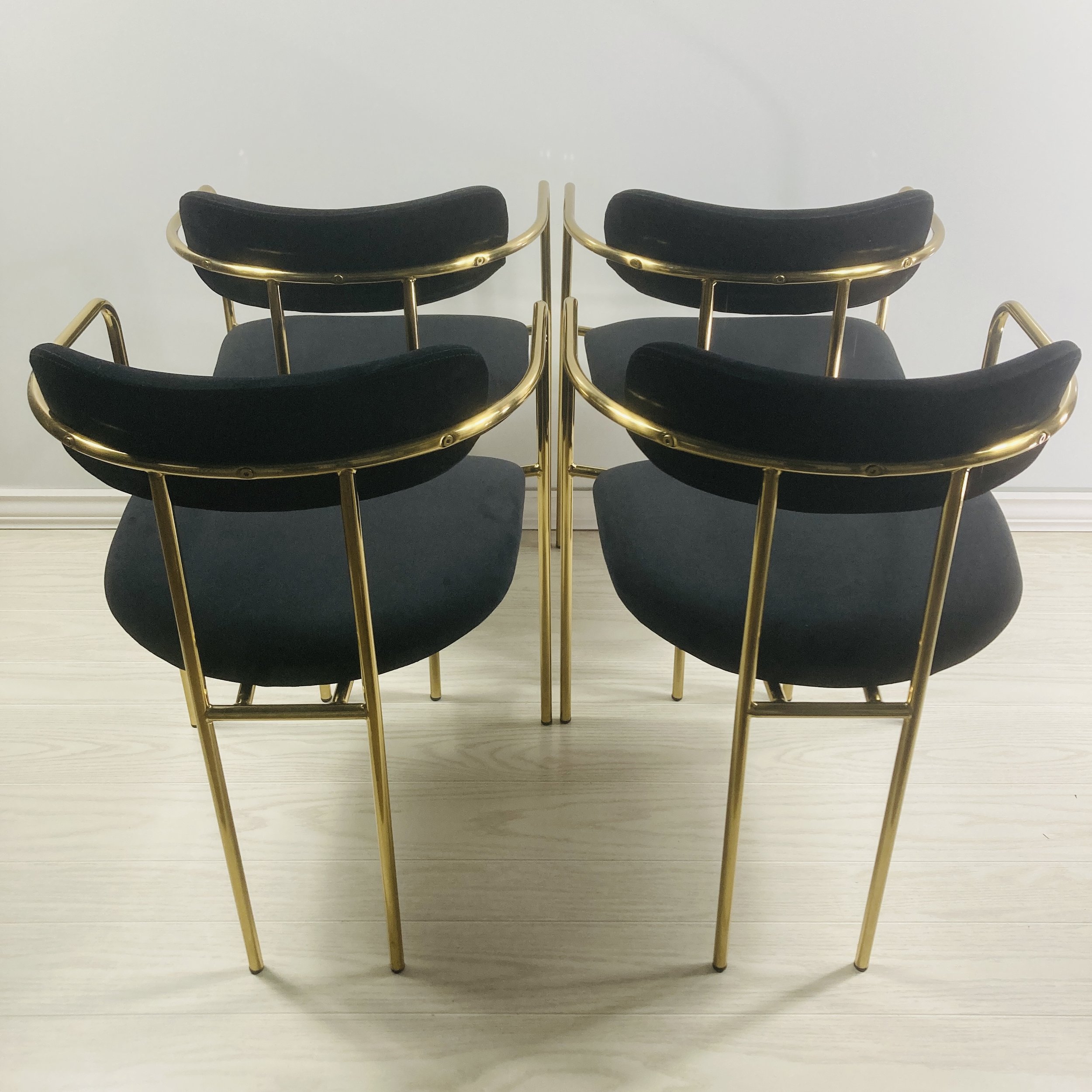 Gold Metal Chairs