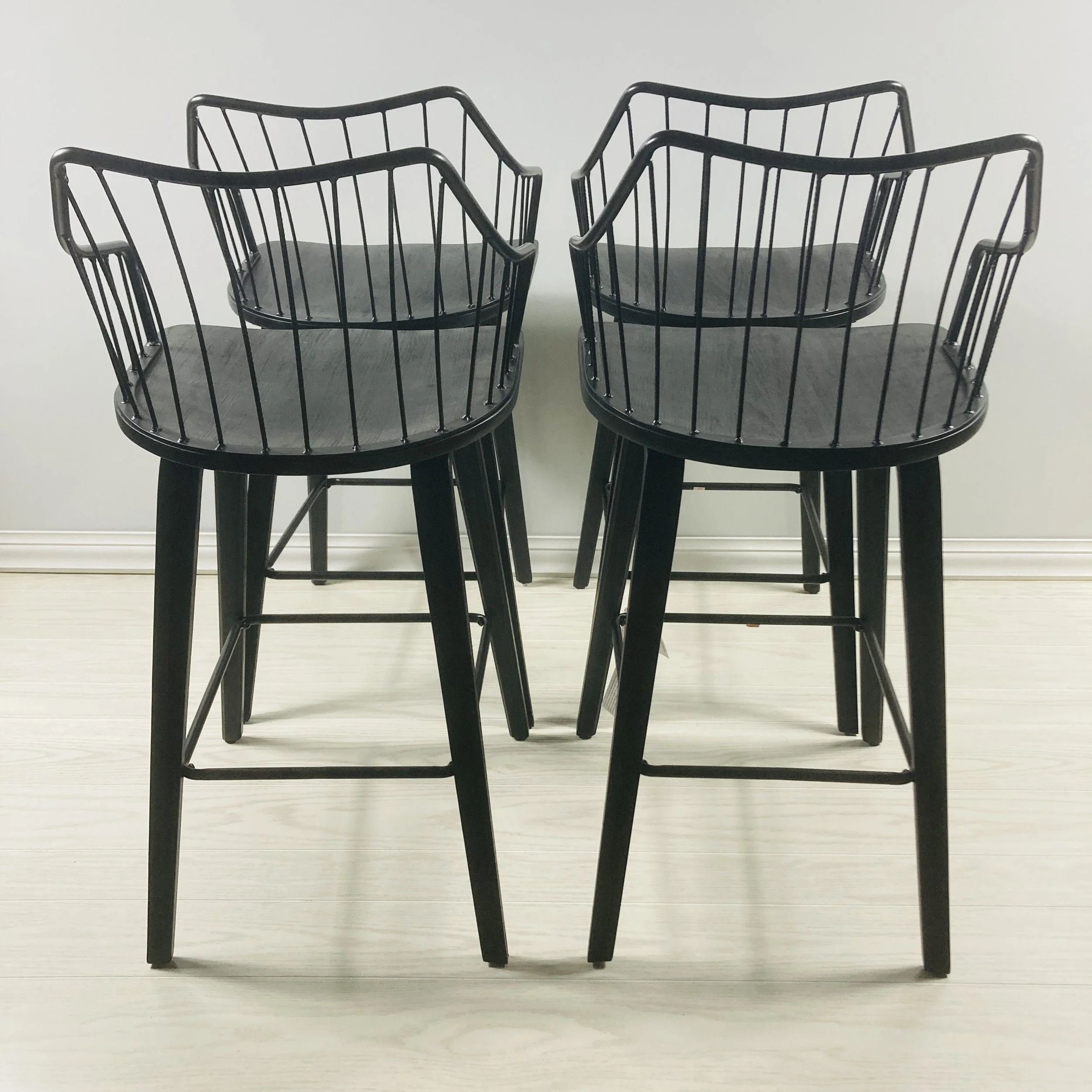 Matte Black Stools
