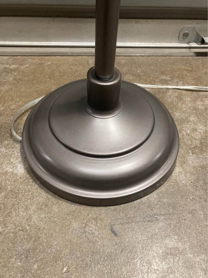 Stylish Dome Floor Lamp Metal Finish