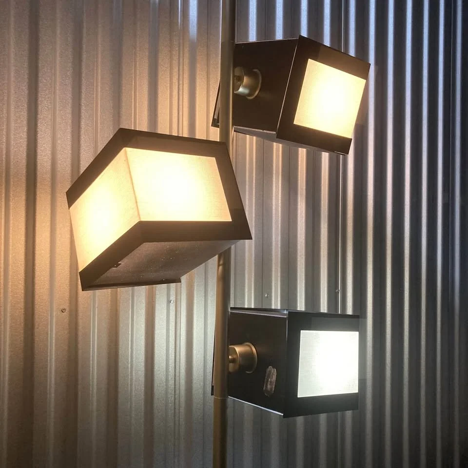 Modern Cube Floor Lamp For Living Room