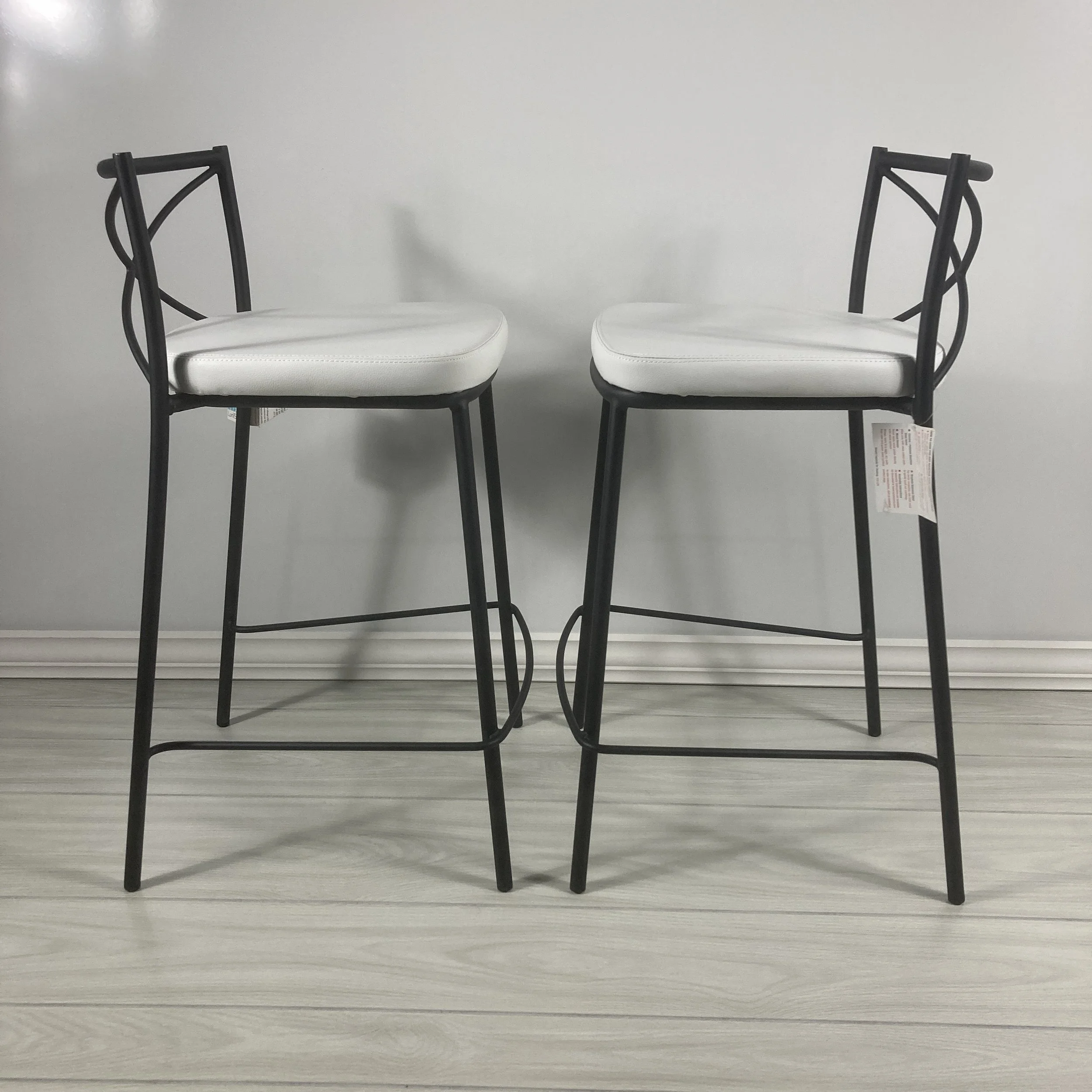 Black Metal Stools