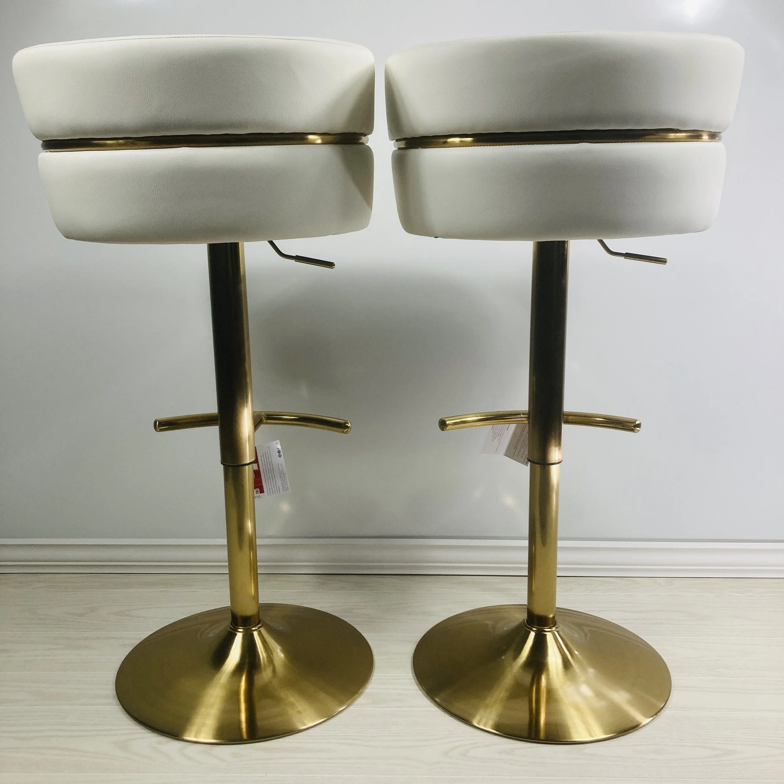 Faux Leather Stools