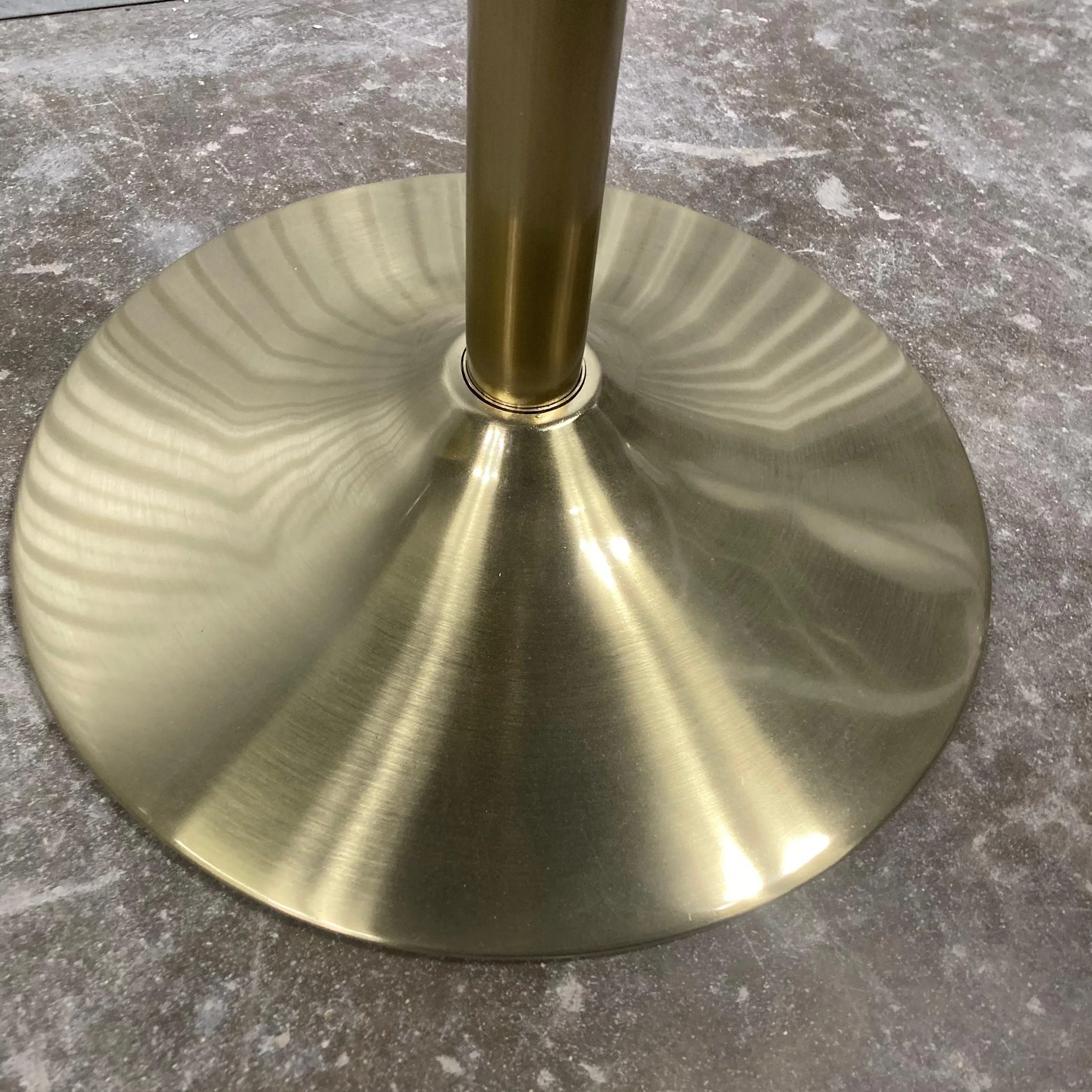 Contemporary Gold Bar Table
