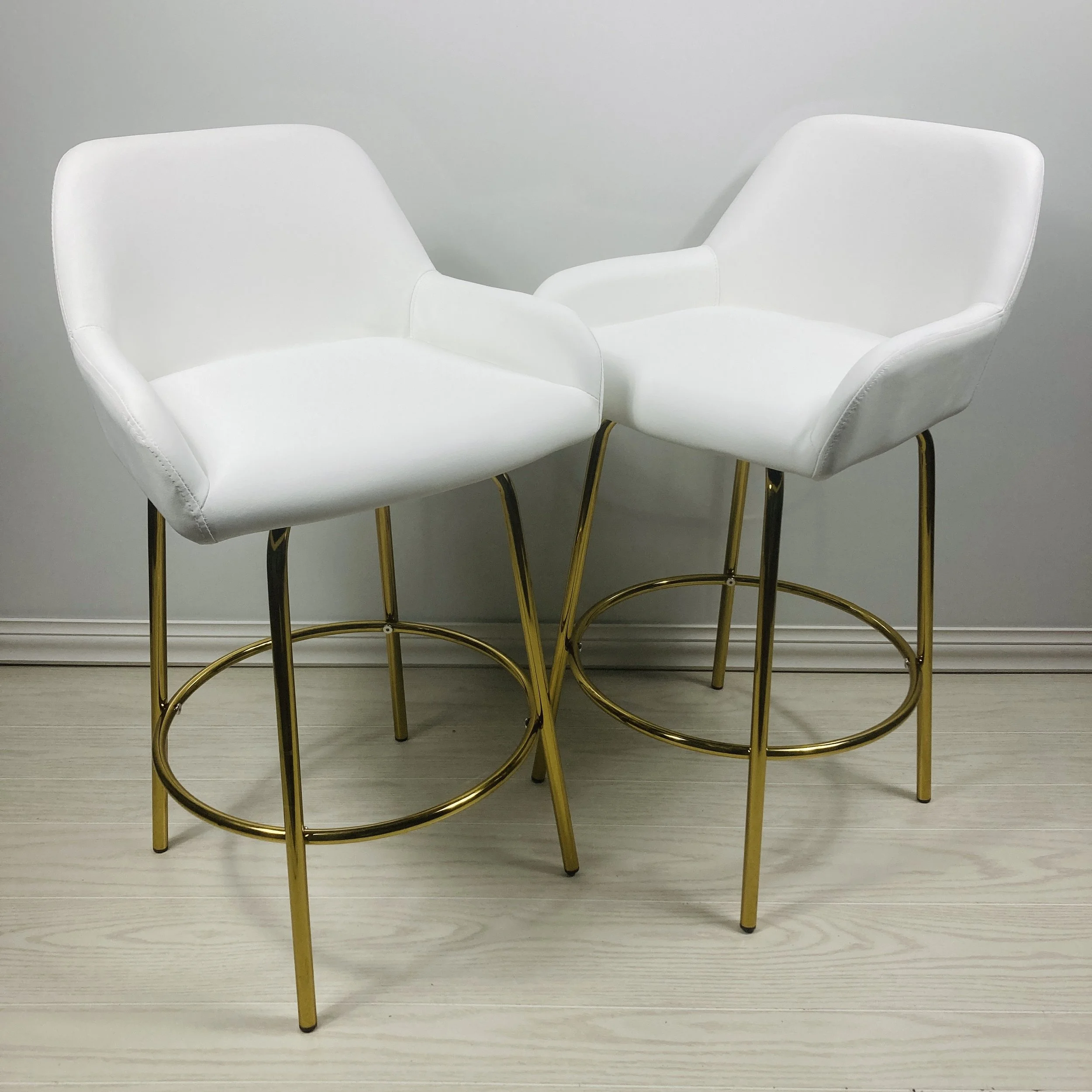 Faux Leather Stools