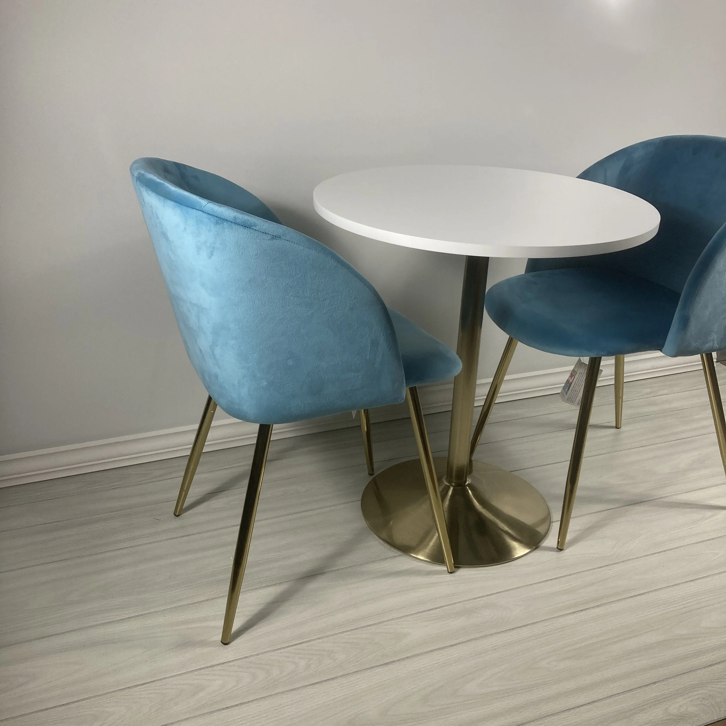 Blue Velvet Chairs