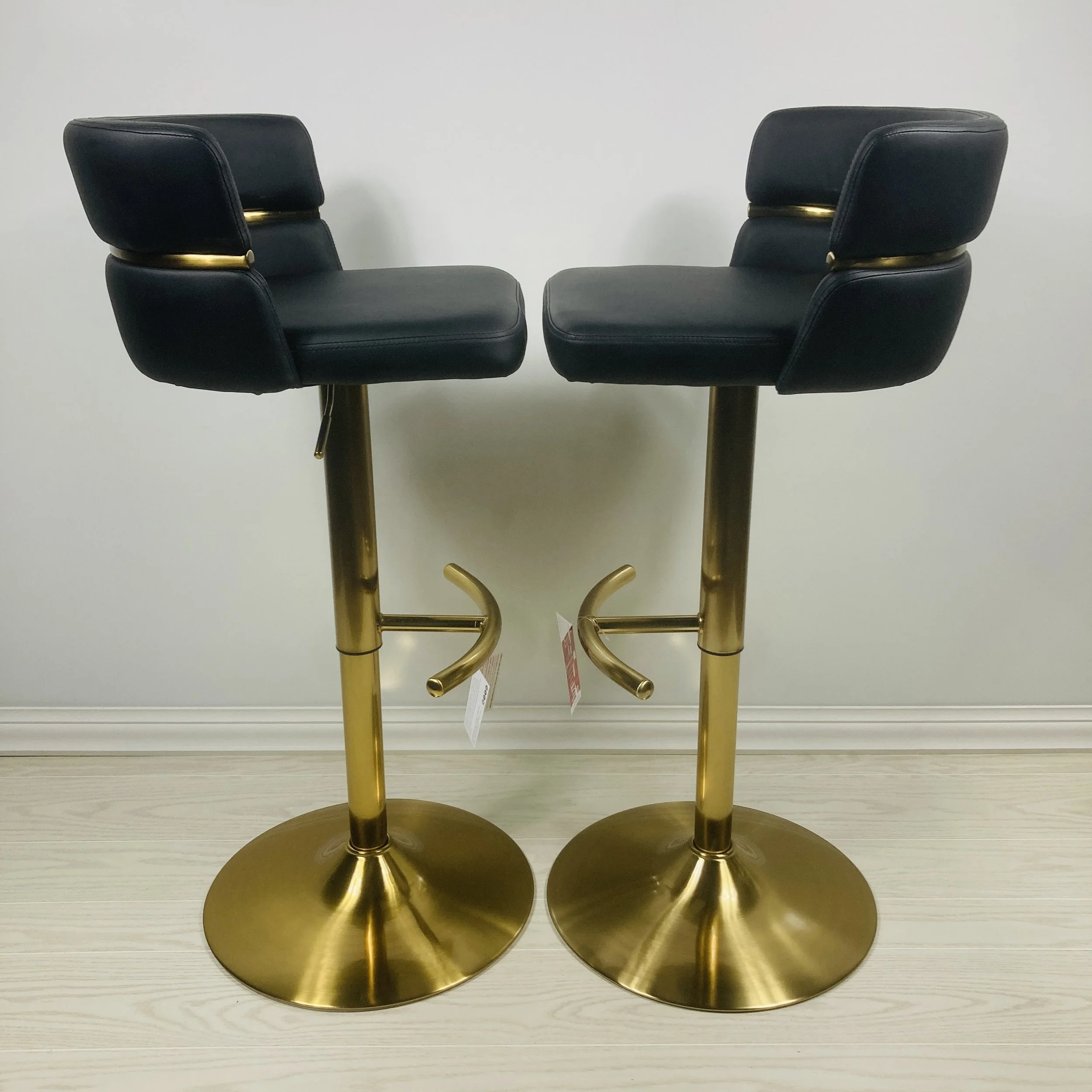 Gold Metal Stools