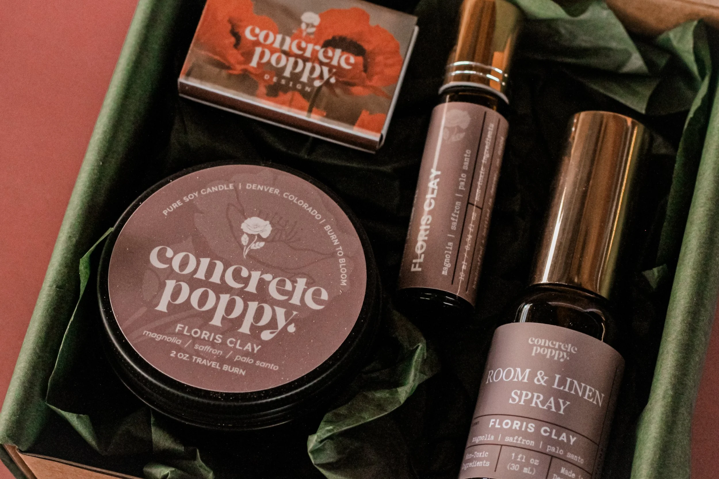 Concrete Poppy Design