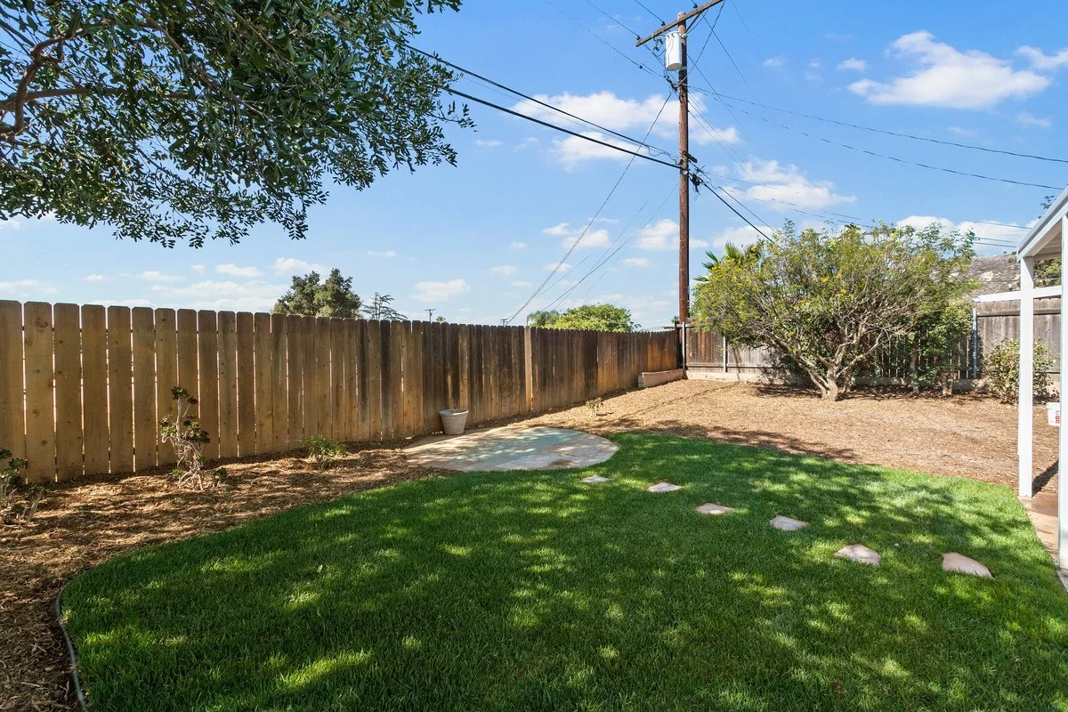 El Cajon remodel backyard