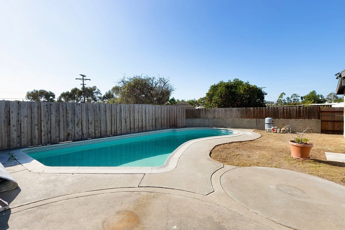 Spring Valley remodel backyard pool