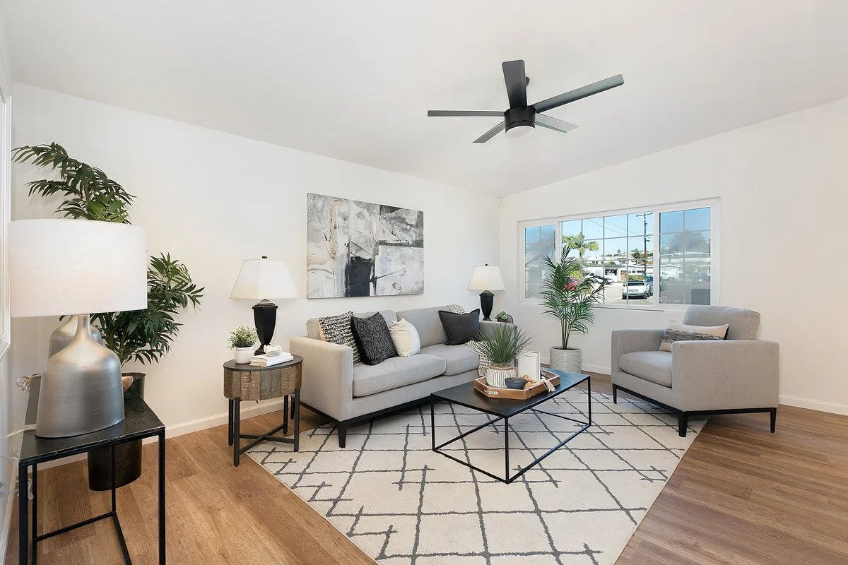 Spring Valley remodel living room