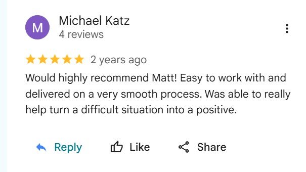 San Diego google review