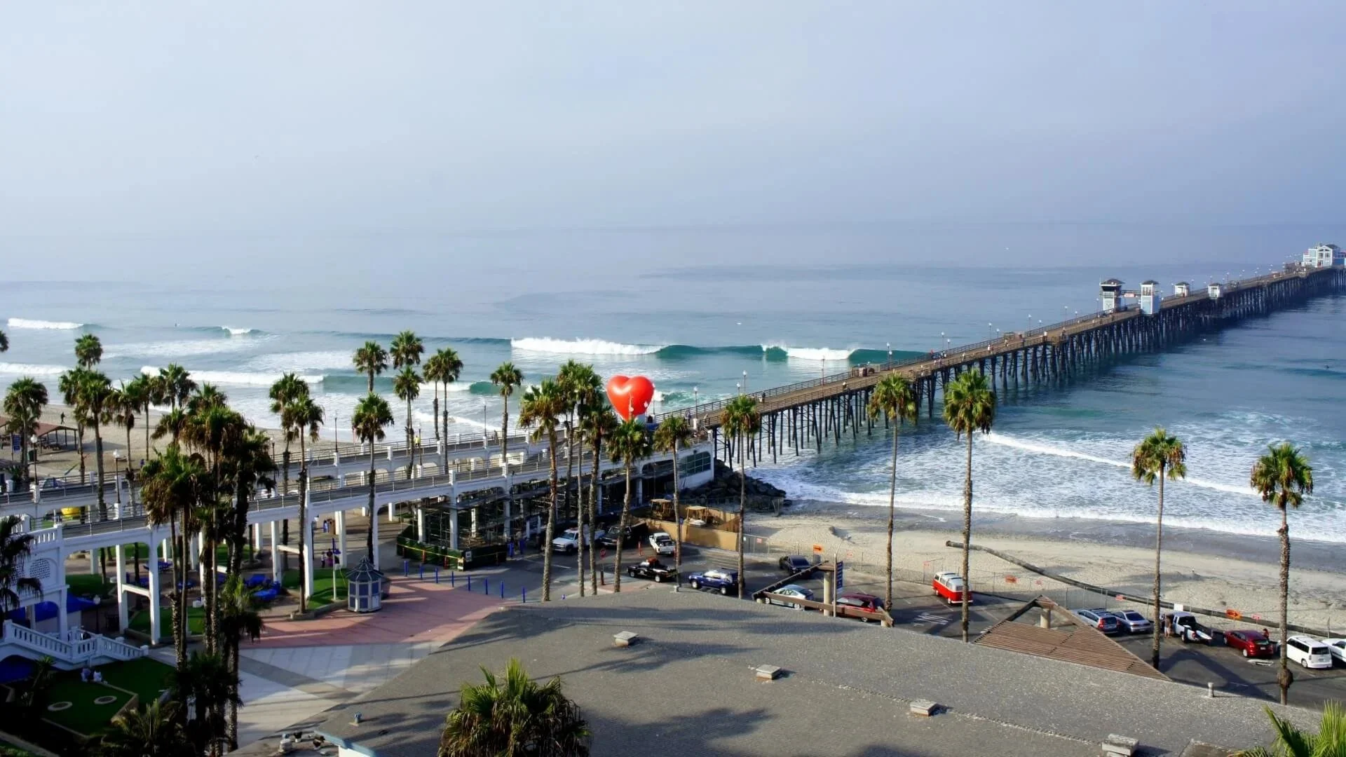 Iconic Oceanside Pier in Oceanside, California. We buy houses in Oceanside.