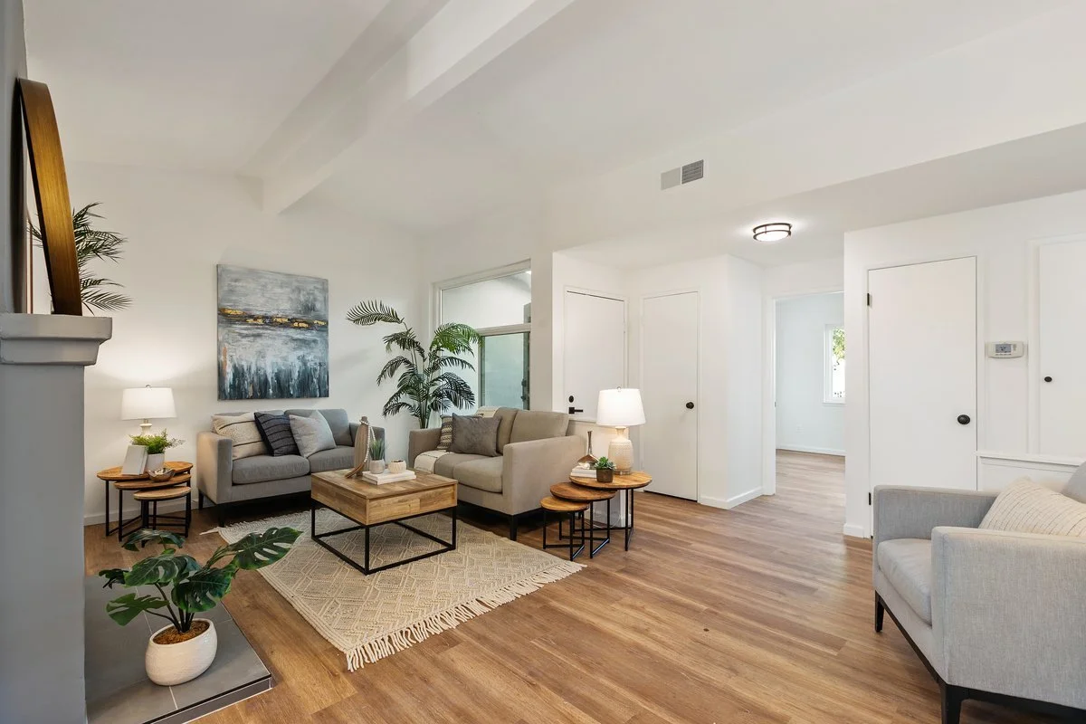 El Cajon remodel open living area