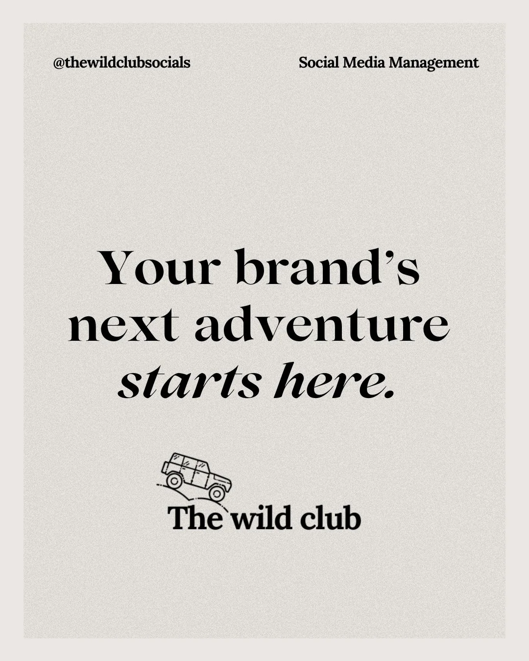 From outdoor brands and lifestyle businesses to campsites and cabins, we help you show up in a way that makes people want to engage, purchase, book or visit, and most importantly; want to come back.

It&rsquo;s not about overproducing or overthinking