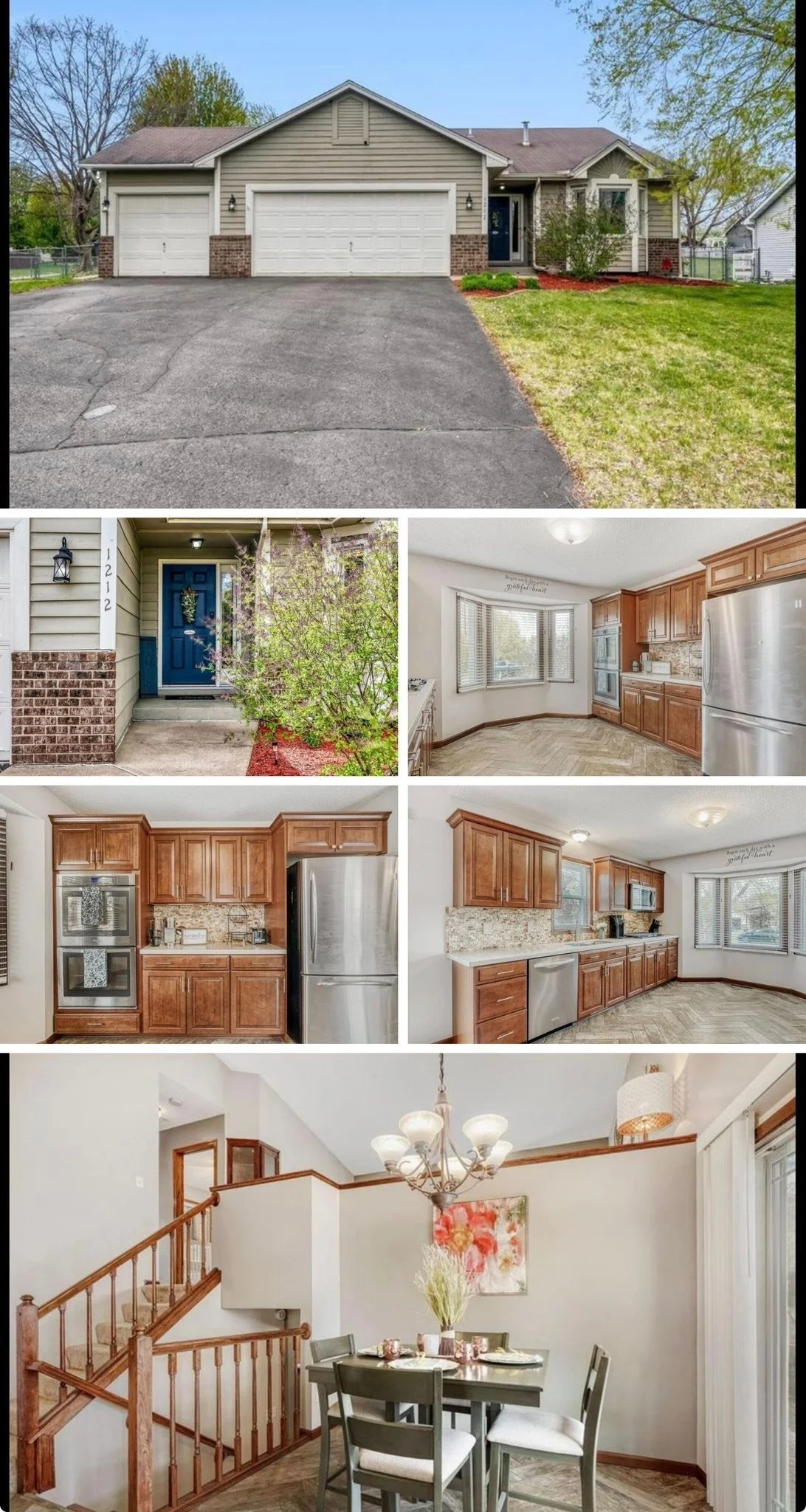 🎉Another AMAZING listing staged and ready for you to move in start living!!🎉
3 bed 2 bath 3 car with an amazing kitchen, vaulted ceilings with lots of light throughout, bonus storage space and fenced in yard! 
Reach out for a private showing, 🏡ope
