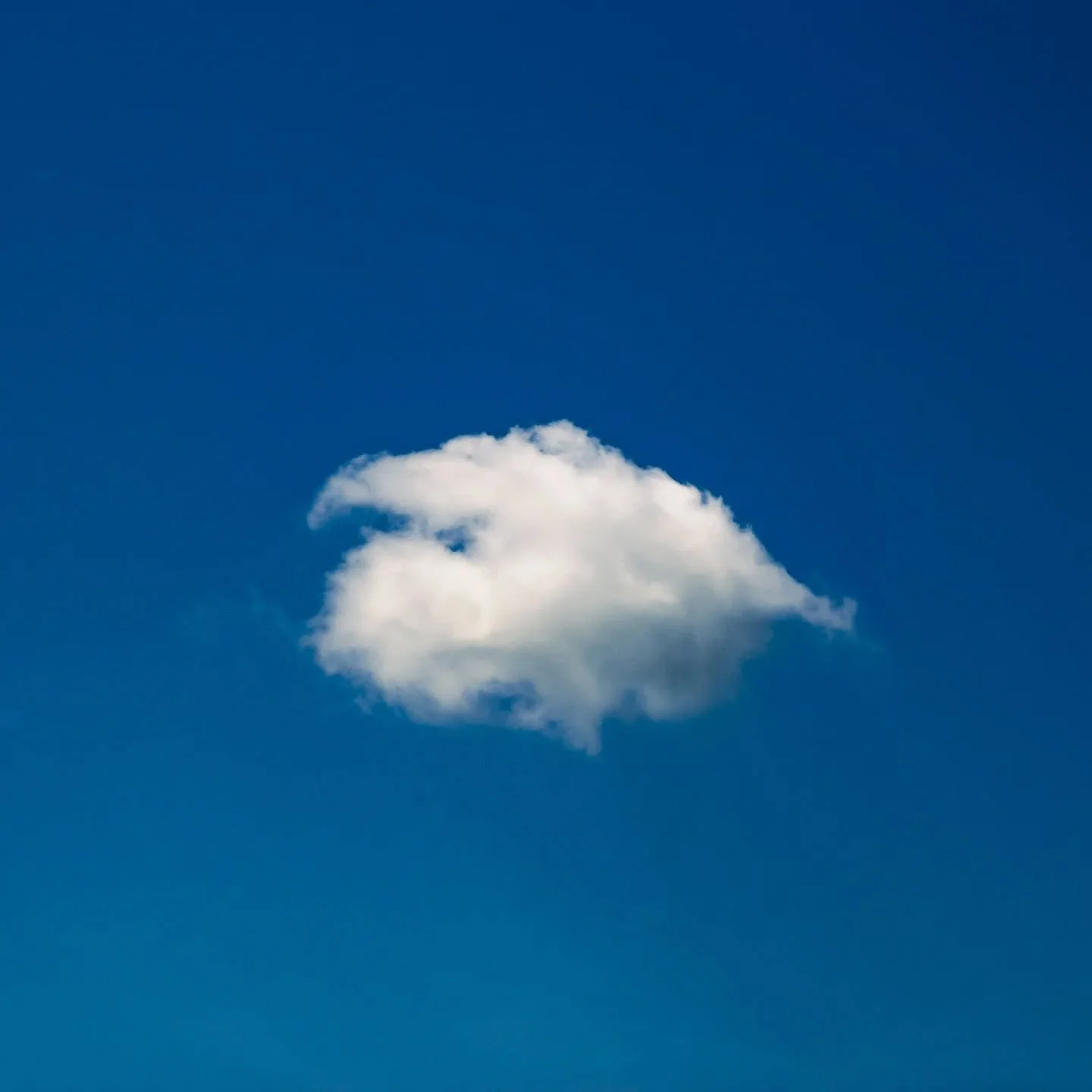 Resharing the most perfect cloud I have ever captured 🙂&zwj;↕️☁️ #photography #lightroom #cloudlovers #blueaesthetic #bluesky