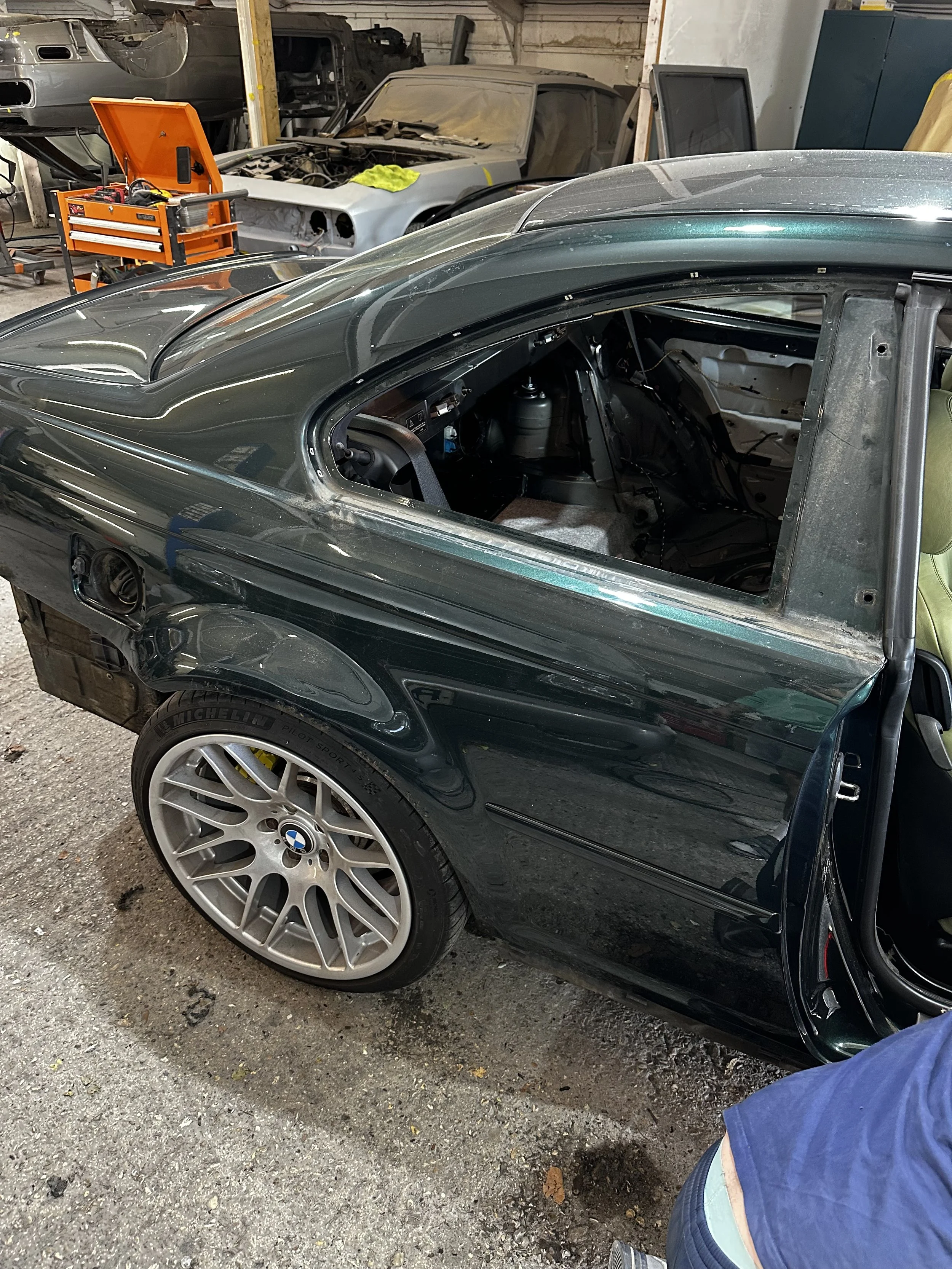 BMW E46 M3 Rear arch replacement 