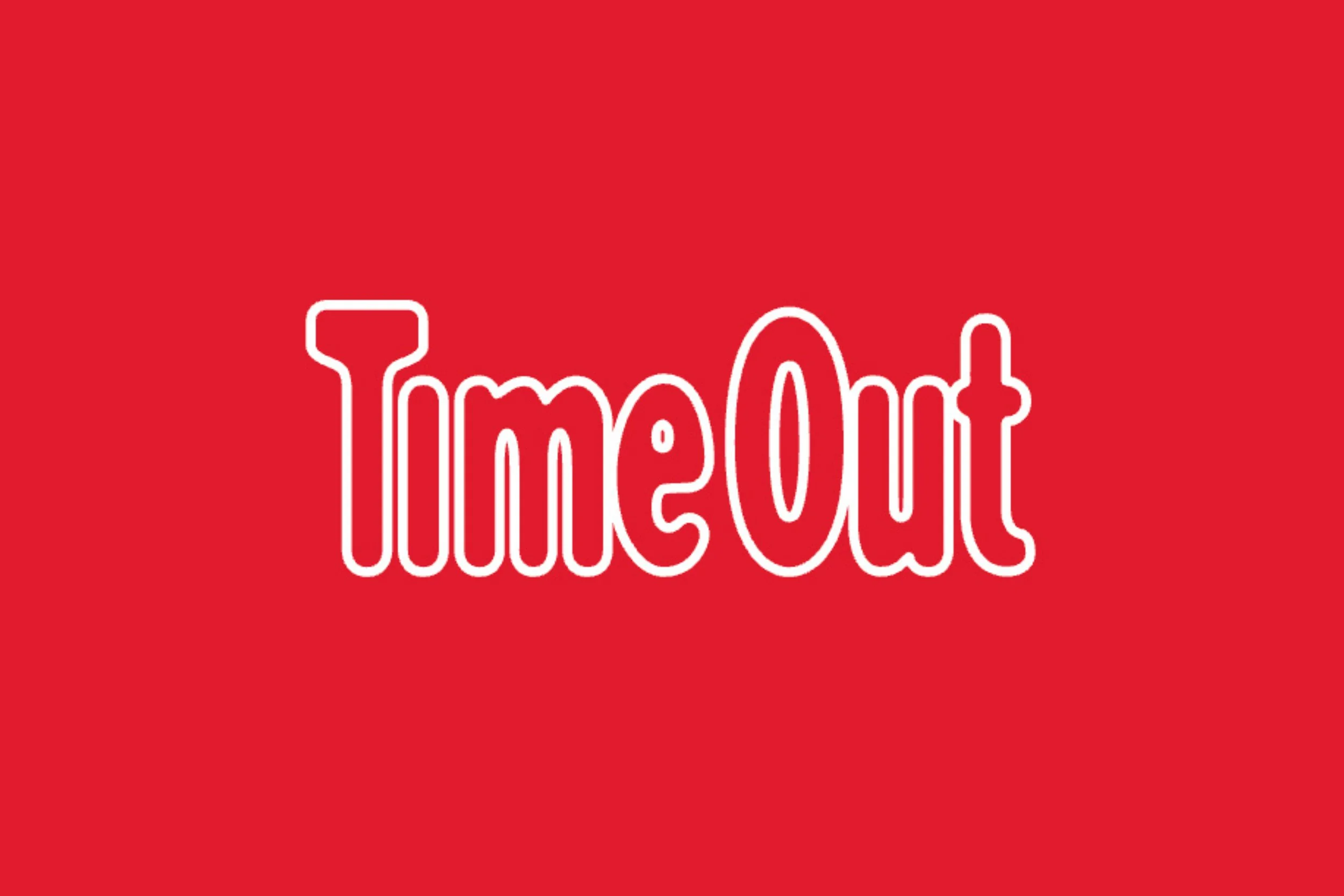 Red background with white cursive text that reads 'Time to revolt'.