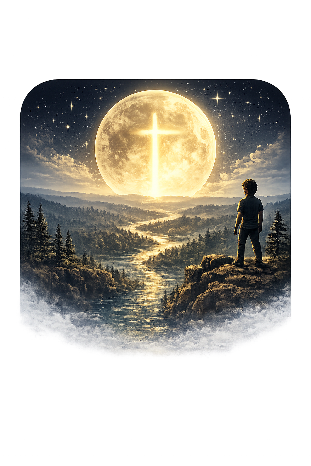 When the Moon Touches the Mountain - Austin Miller